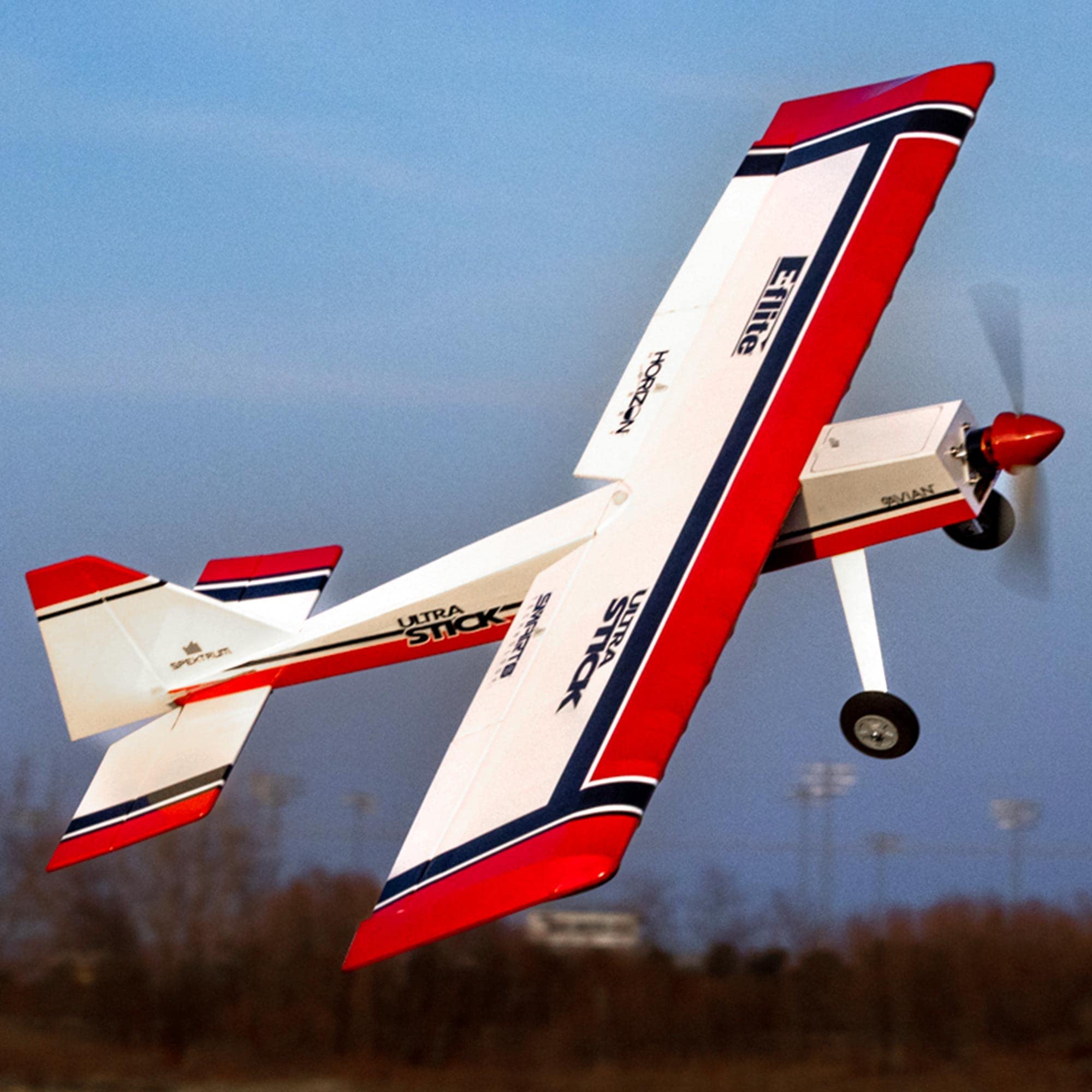 E-flite Ultra Stick 1.1m BNF RC Airplane with AS3X & SAFE Select Technology - Ready to Fly (Transmitter/Battery/Charger Not Included) - Perfect for Intermediate Pilots & Backyard Flying