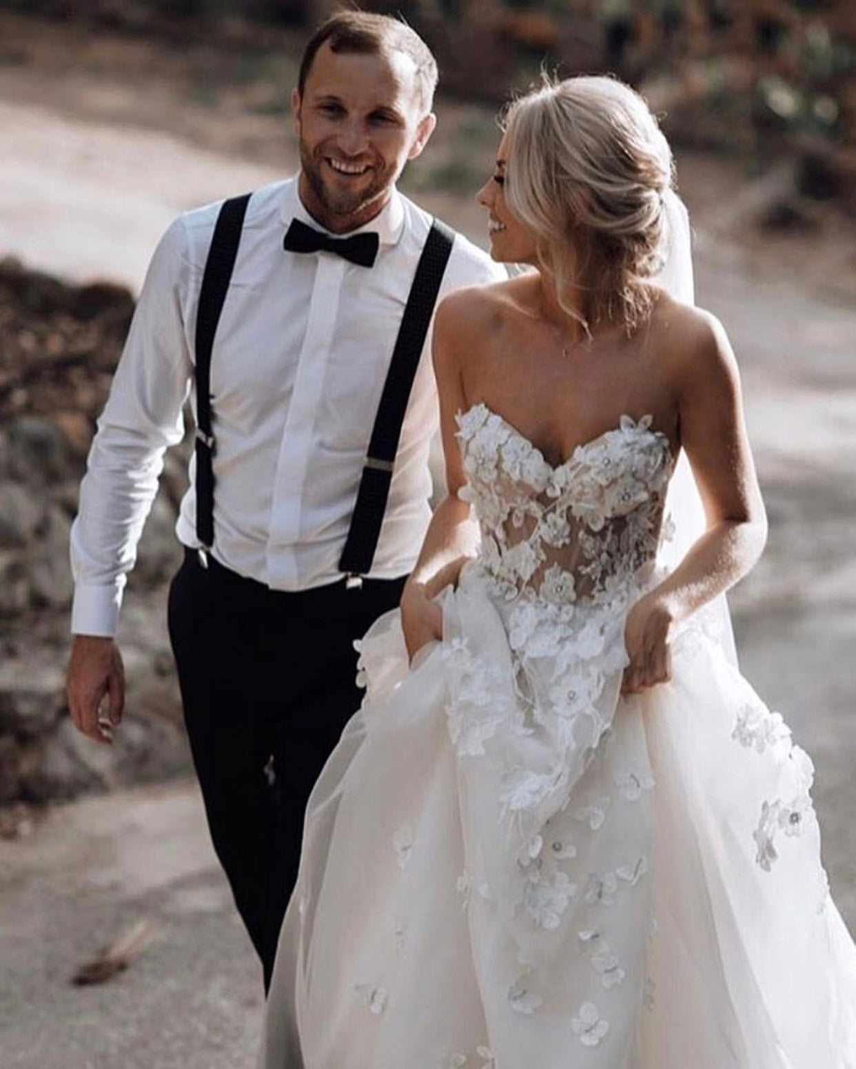 Elegant A-Line Lace Sweater Wedding Dress with Tulle & Organza Skirt - 2019 Bridal Gown for Church Ceremony, Garden Wedding & Formal Reception