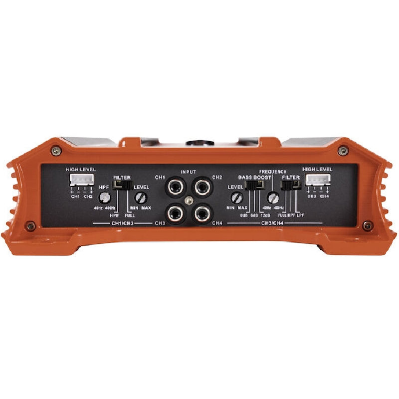Crunch GP 1500.4 1500W 4-Channel Car Amplifier - High Power Ground Pounder for Car Audio Systems | Perfect for Bass Boost & Sound Upgrades in Trucks, SUVs & Custom Vehicles