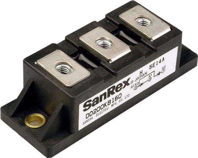 DD200KB40 200 Amp 400V Dual Diode Module - High Power Rectifier for Industrial Equipment, Power Supplies & Motor Drives