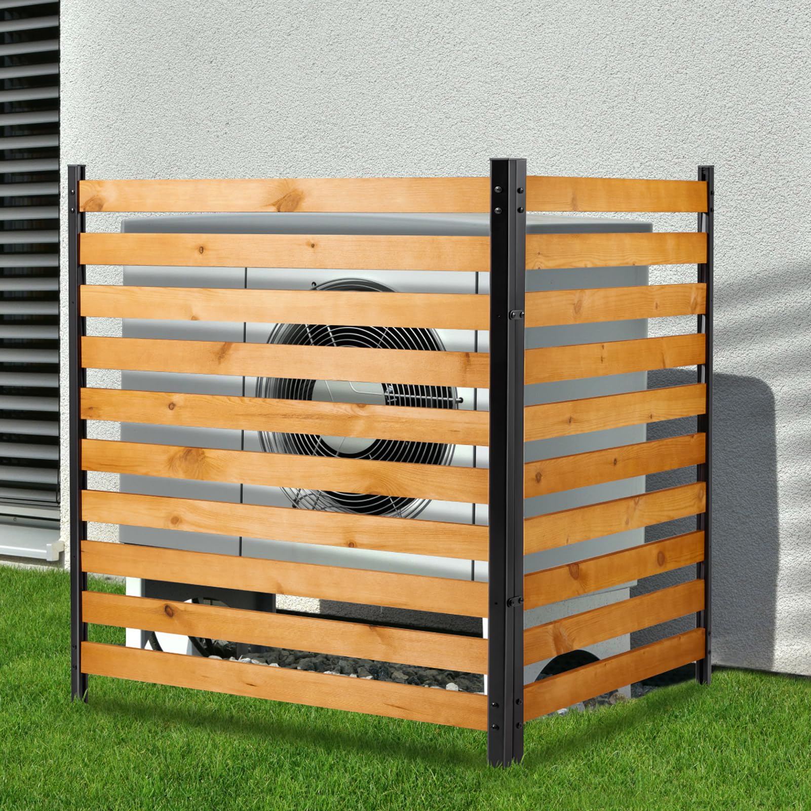 Svarog Wooden Air Conditioner Fence Panels - 38
