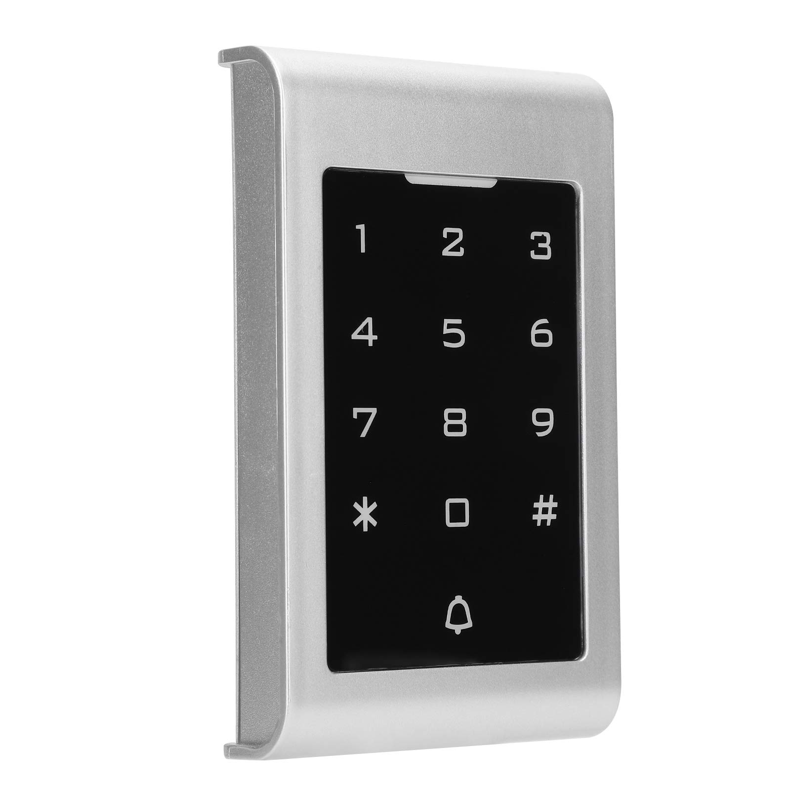 Smart Door Lock with Keypad & RFID Card Reader - 125KHz Password Entry, Wiegand26 Interface, Supports 2000 Users - Touch Backlit Keypad for Secure Access Control (Ideal for Homes, Offices & Commercial Buildings)