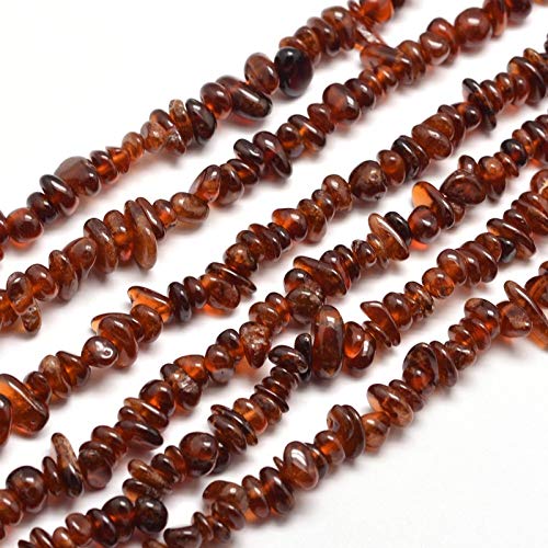 200-230pcs Natural Garnet