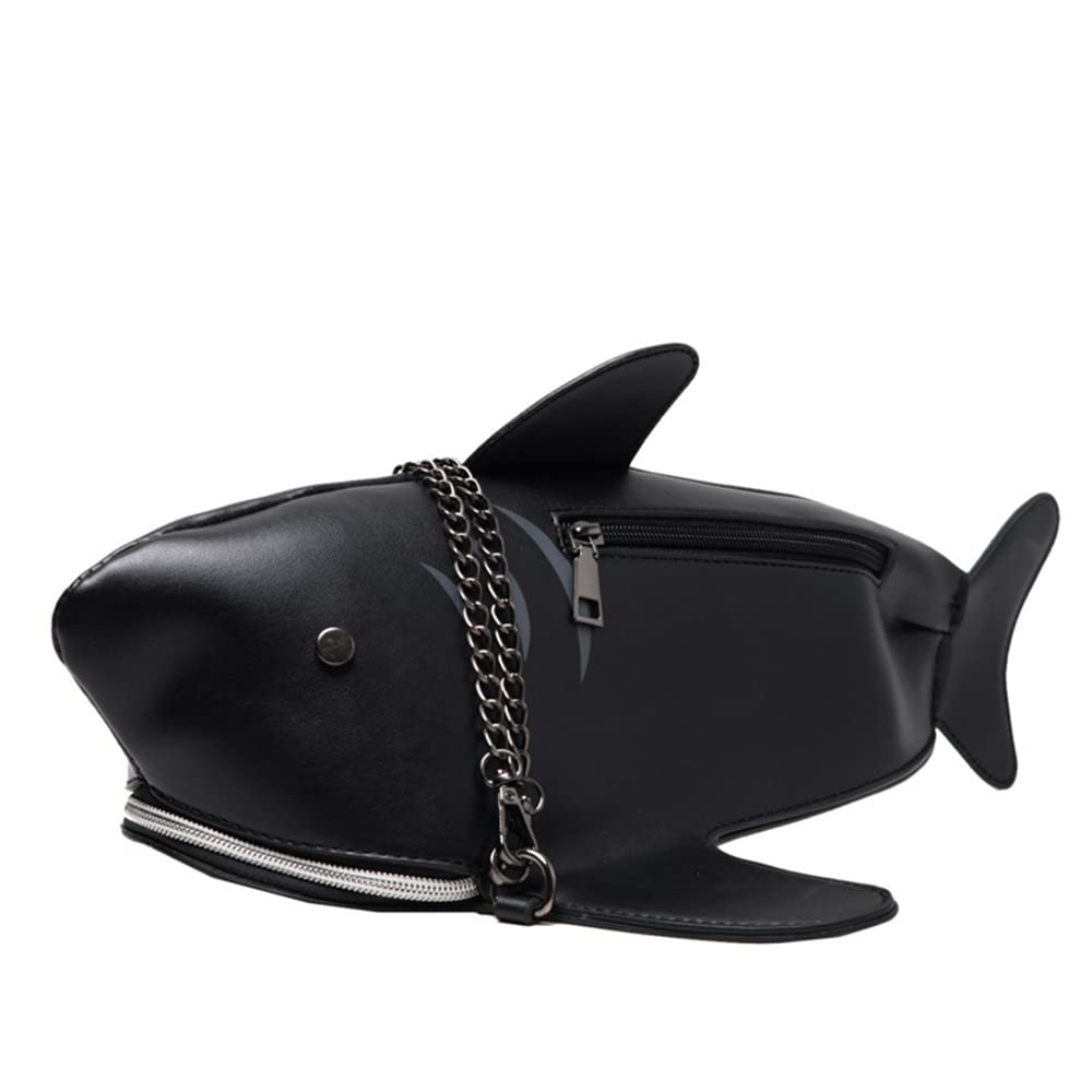 Custom Shark-Shaped Shoulder Bag for Women - Trendy Crossbody Purse & Fashionable Small Handbag - Perfect for Casual Outings, Travel, and Daily Use