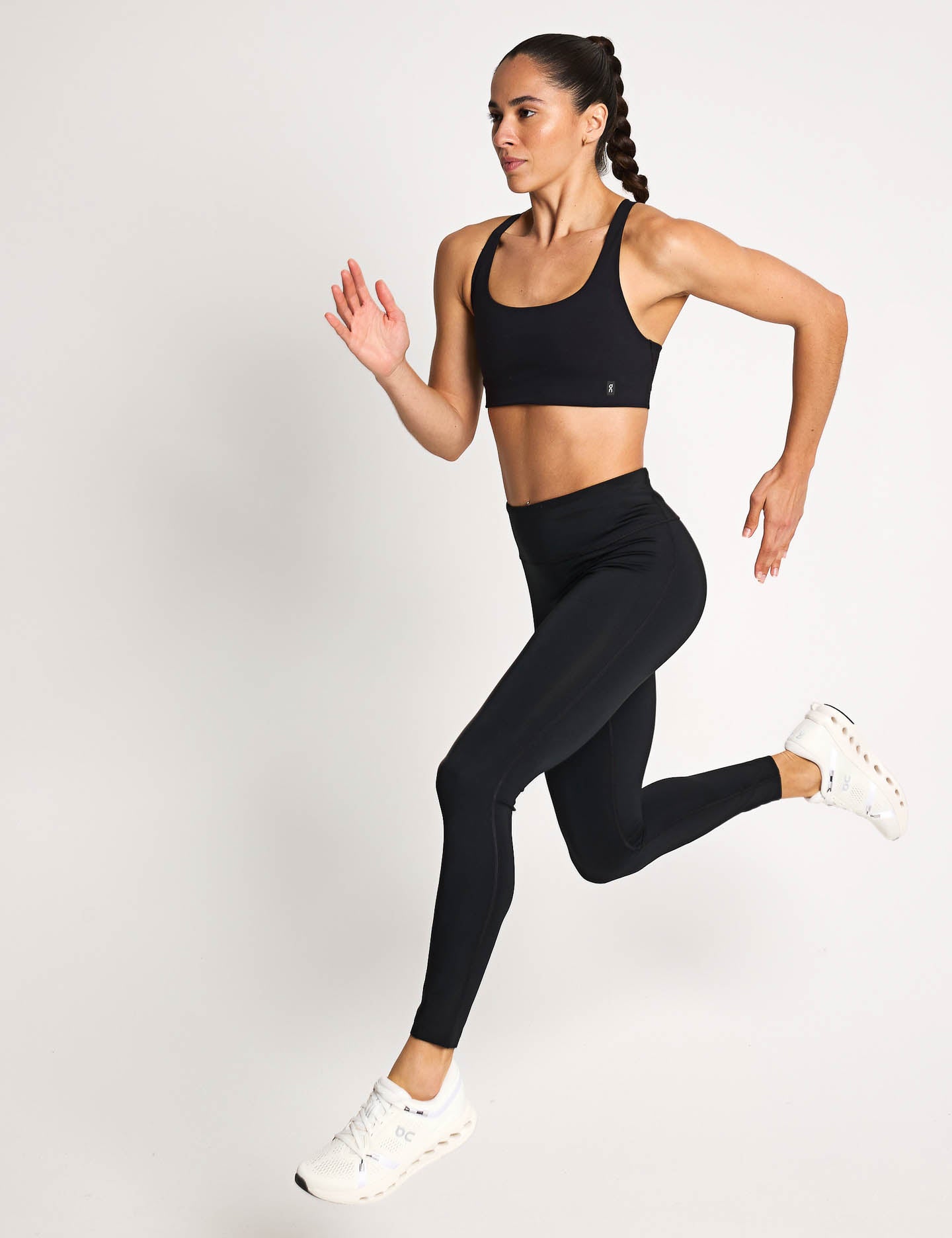 Black Studio Bra - Comfortable & Supportive Wireless Bra for Women - Perfect for Yoga, Workouts & Everyday Wear