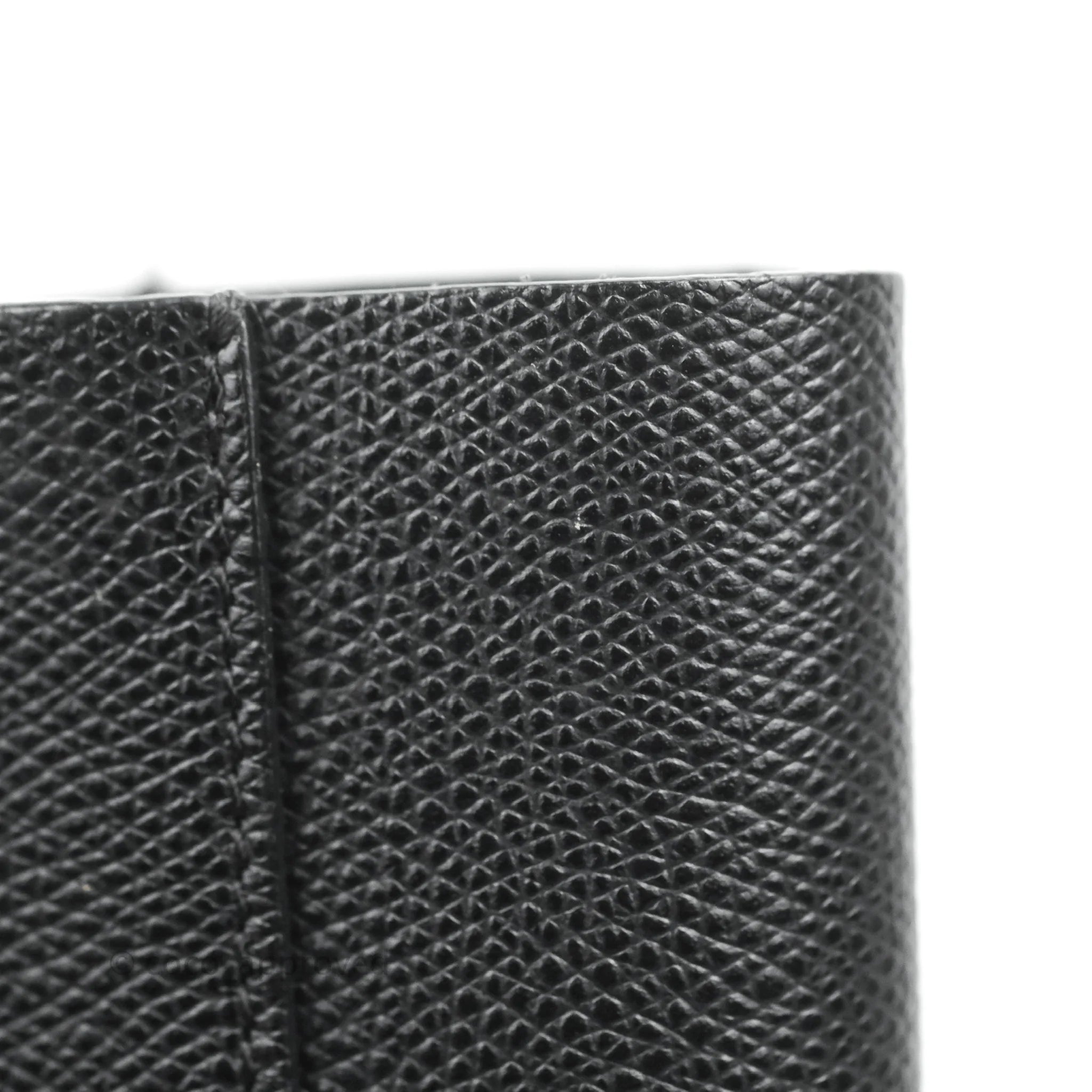 Celine Small Vertical Cabas Tote Bag in Black Grained Calfskin with Silver Hardware - Perfect for Work, Travel & Everyday Luxury