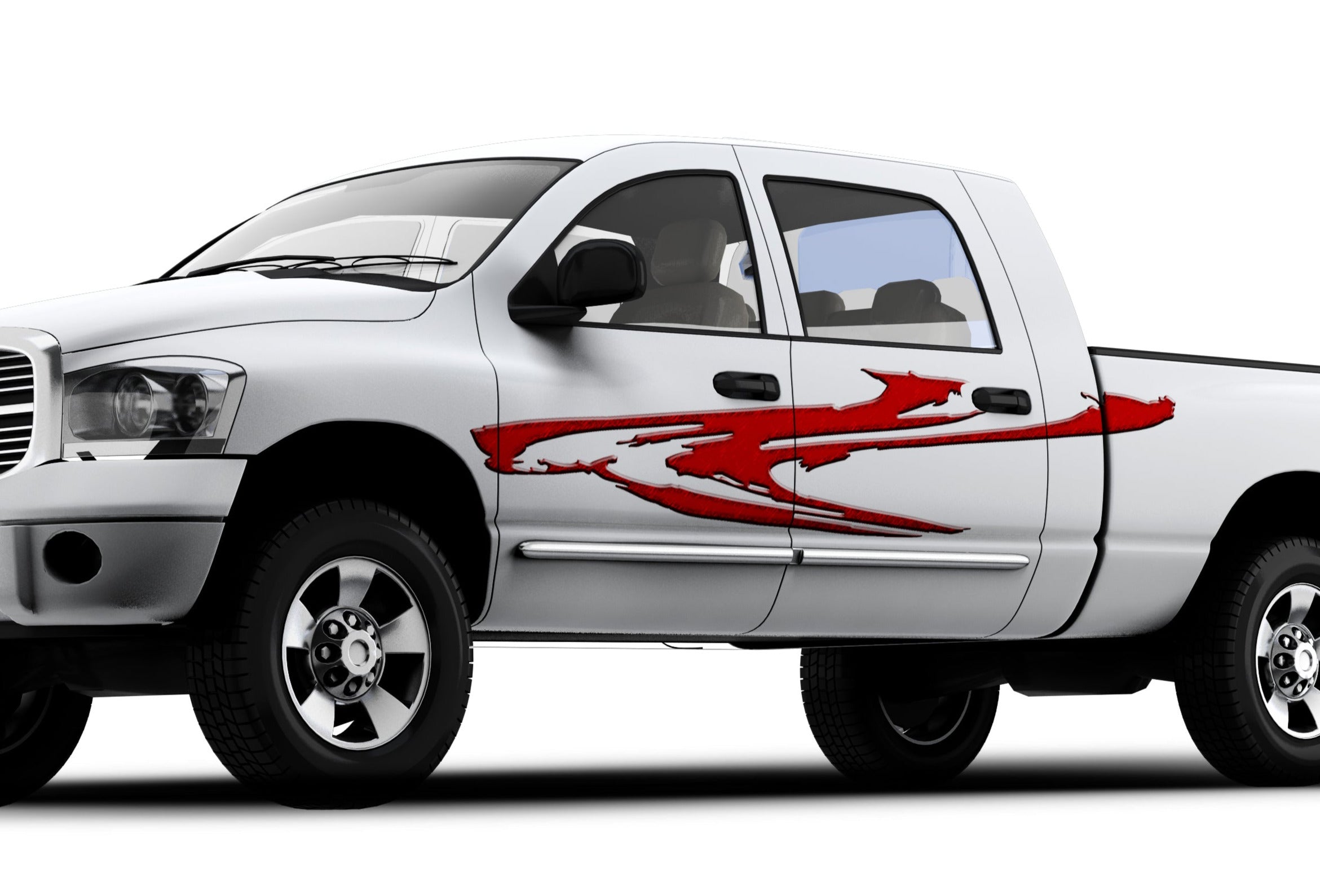 Custom Car & Truck Side Vinyl Decals - Waterproof & Durable Vehicle Graphics for Personalization - Perfect for Trucks, SUVs, and Cars