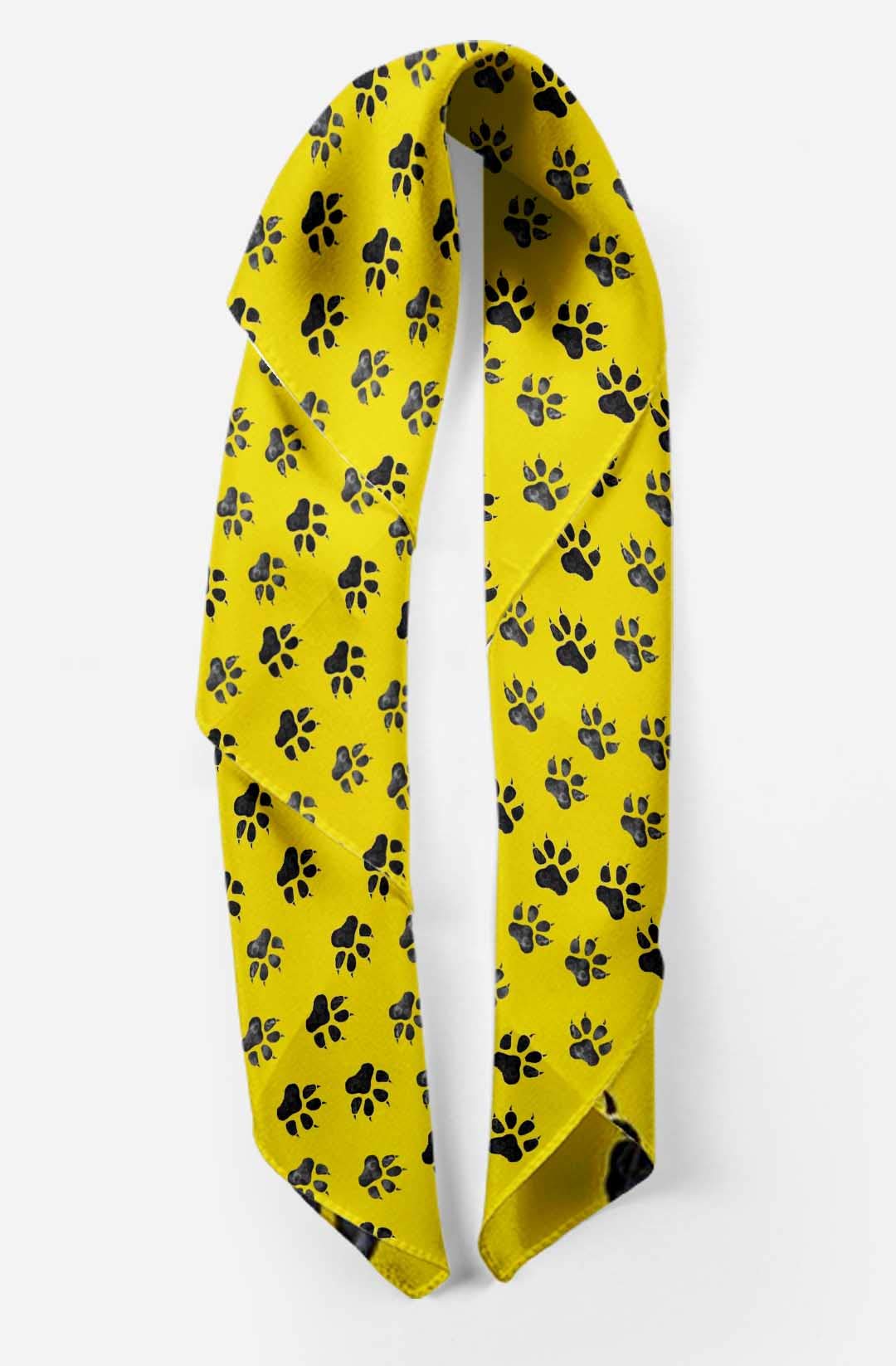 Bimba Pure Silk Printed Head Bandanas & Neck Scarves for Women - Soft Summer Fashion Accessories for Hair, Outfits & Sun Protection