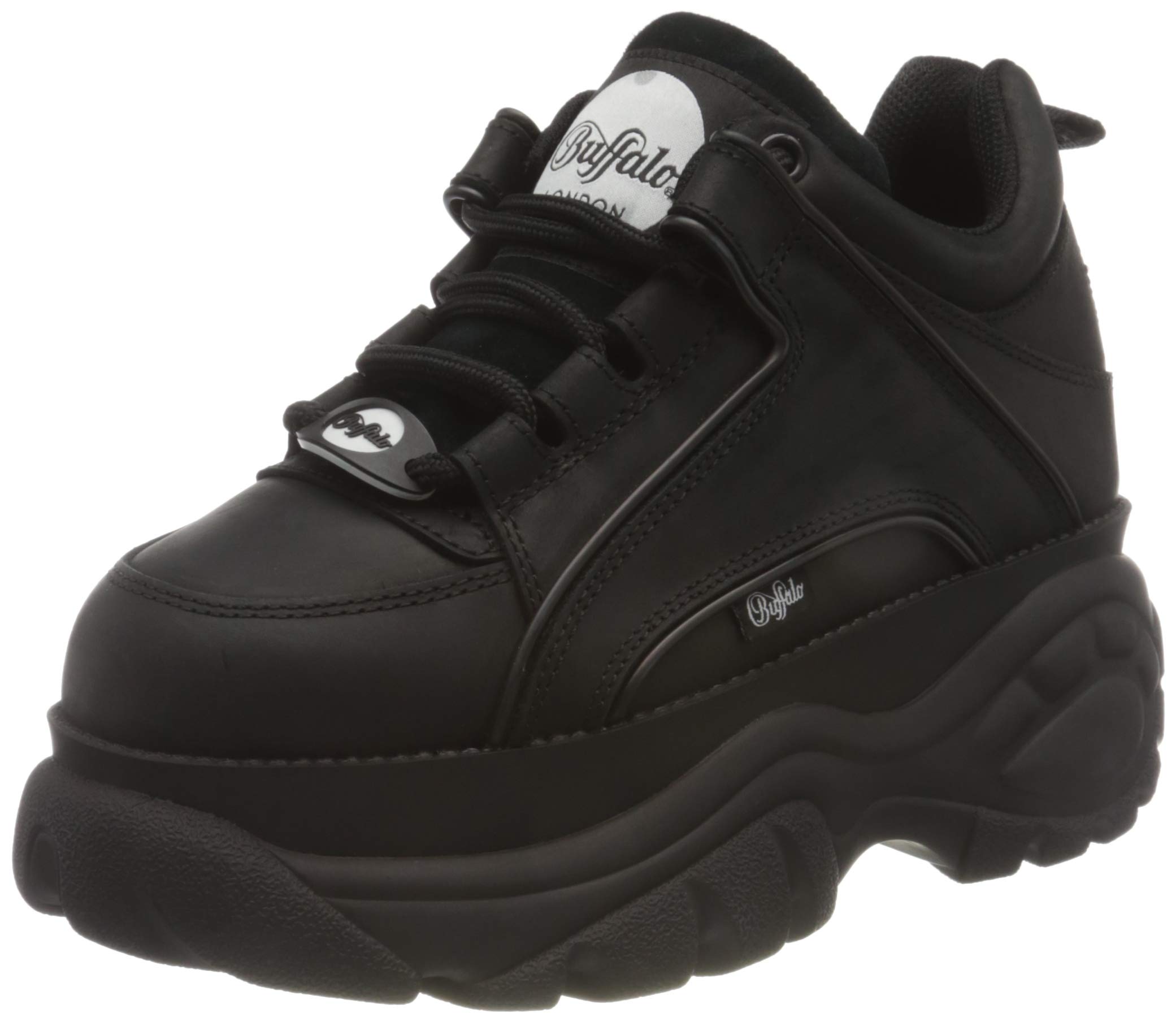 Buffalo Women's 1339-14 2.0 Platform Shoes - Black Size UK 3 (US 5) | Comfortable & Stylish for Everyday Wear, Office, and Casual Outings