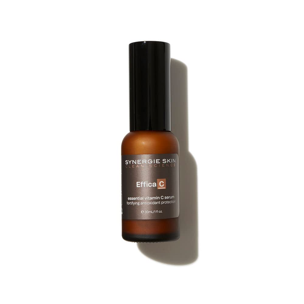 Synergie Skin Effica C Vitamin C Serum - Brightening & Anti-Aging Face Treatment for Glowing Skin | Australian Made | Perfect for Daily Skincare Routine & Nighttime Regimen