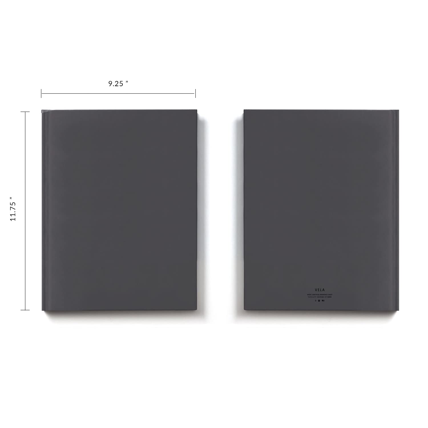Premium E7-A Lab Notebook 6-Pack - 9.25x11.75 Inch Hardcover Scientific Journal with 144 Pages of 70lb Heavyweight Paper, Permanent Bound & Ruled Pages - Ideal for Chemistry Experiments, Biology Research & Academic Lab Documentation
