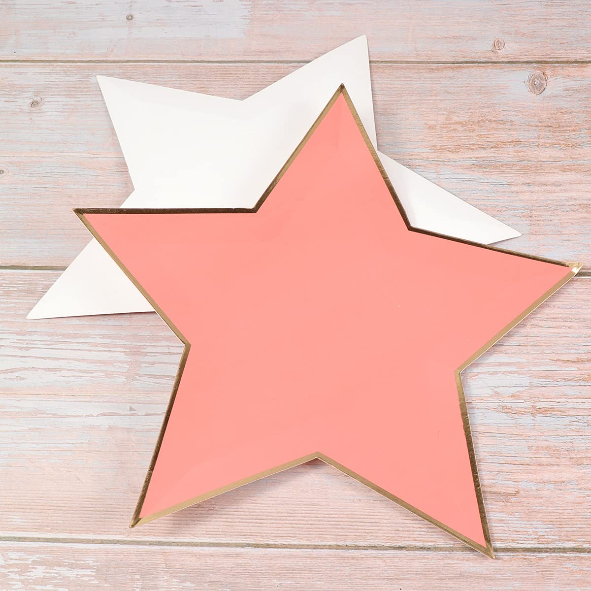 8-Pack Disposable Party Plates - 10 Inch Paper Plates for Cake, Desserts & Snacks - Perfect for Birthdays, Picnics & BBQ Gatherings