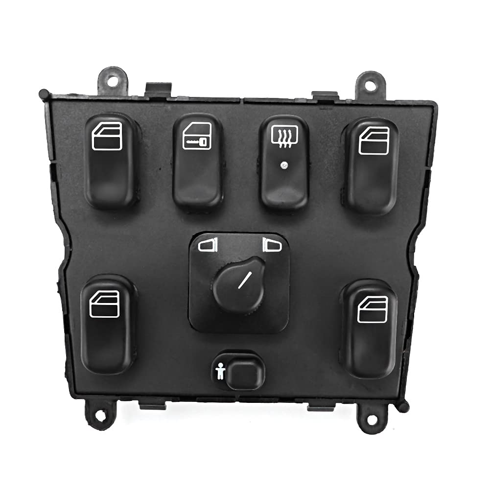 Power Window Master Switch Replacement A1638206610 - Compatible with W163 ML320 - Electric Window Control Switch for Smooth Operation - Perfect for Car Window Repair & Maintenance