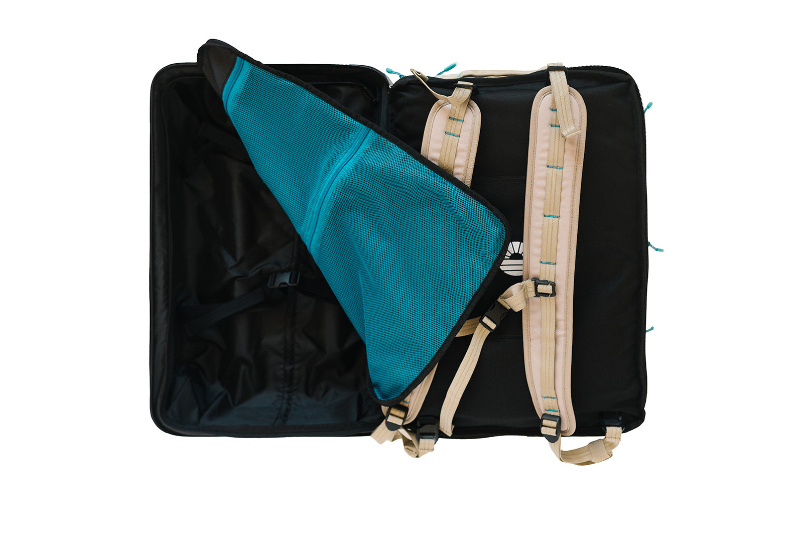 The Badlands Convertible Trolley Roller - Expandable Luggage with 360° Wheels for Travel & Business Trips | Perfect Carry-On for Airplanes, Trains & Weekend Getaways