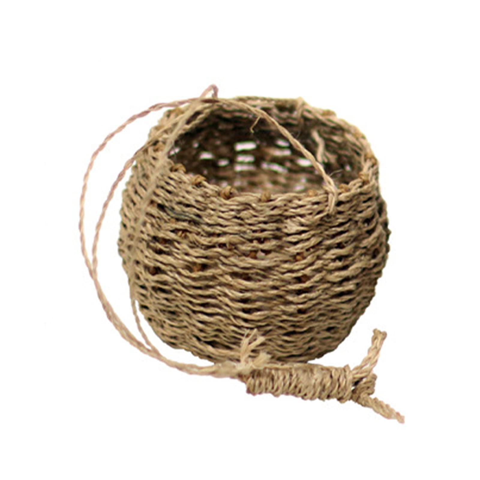 ZWMBYN Hanging Planter Basket Set of 2 - Jute Rope Woven Indoor Plant Hangers with Flower Pot Holder for Wall Decor, Boho Home Storage Organizer - Perfect for Living Room, Bedroom, Balcony & Office Decor