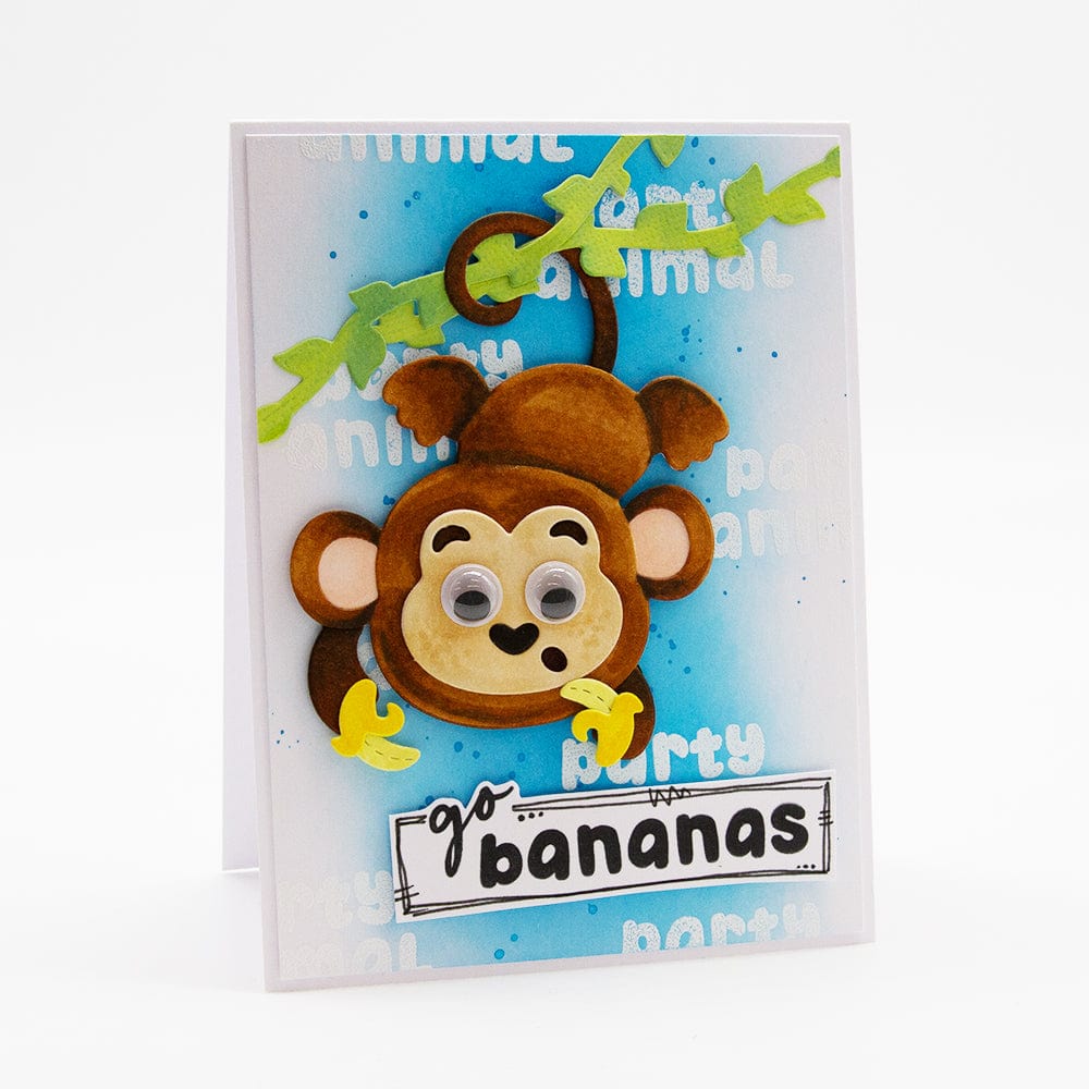 Wild About Zoo Stamp Set 5020E - Animal Stamps for Scrapbooking, Card Making & DIY Crafts - Perfect for Kids, Teachers & Craft Enthusiasts