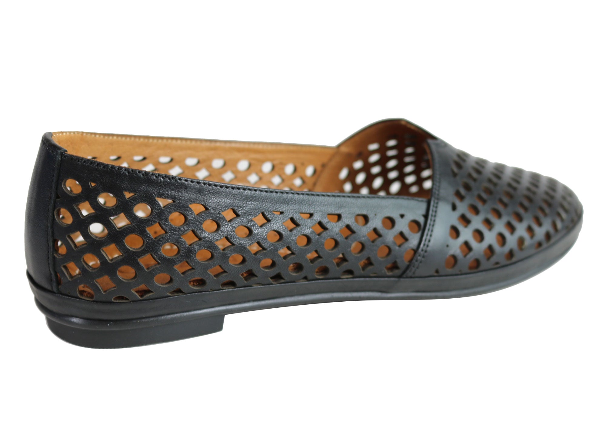 Orizonte Aria Women's Comfortable Soft Leather Flat Shoes - European Style for Casual Wear, Office & Travel