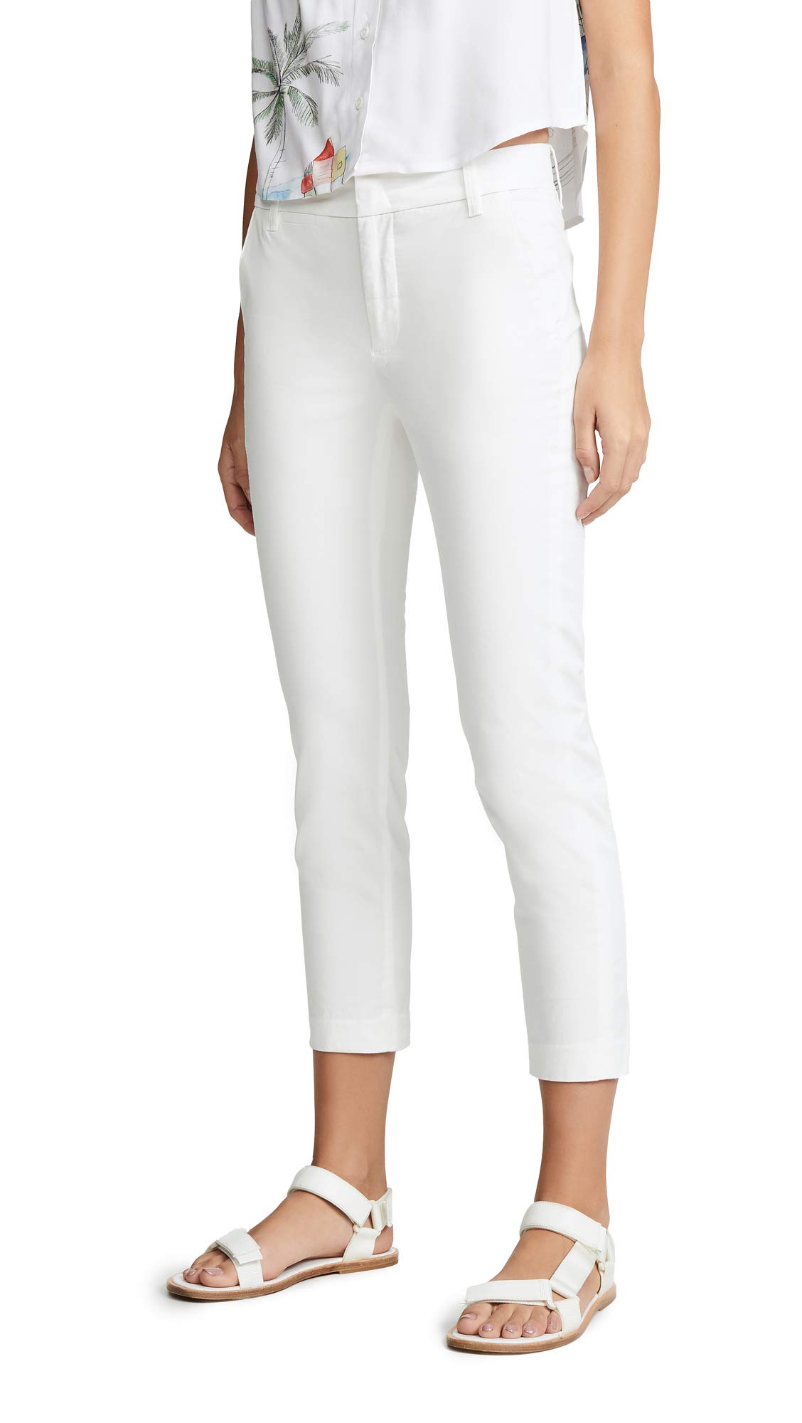 Vince Women's Coin Pocket Chino Pants - Stylish & Comfortable Casual Trousers for Work, Office & Everyday Wear