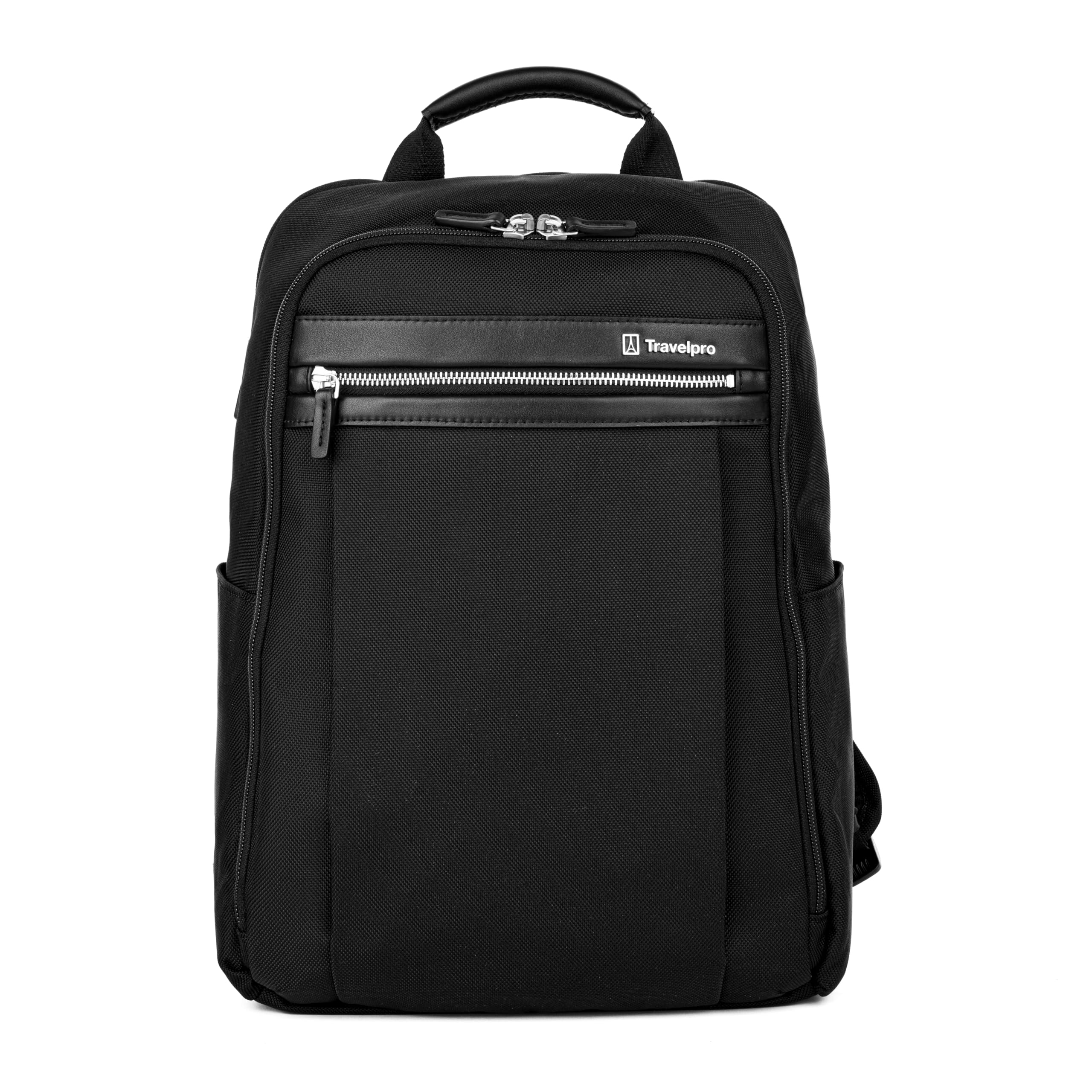 Travelpro Platinum Elite Slim Laptop Backpack for Business Travel - Fits 16 Inch Laptop, Water Resistant, Lightweight & Durable for Men & Women (Black) - Perfect for Airplane Carry-On & Daily Commute