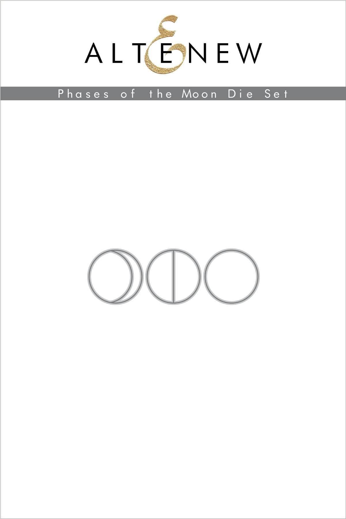 Moon Phases Die Set for Card Making & Scrapbooking - Perfect for DIY Crafts, Paper Projects, and Astronomy Enthusiasts