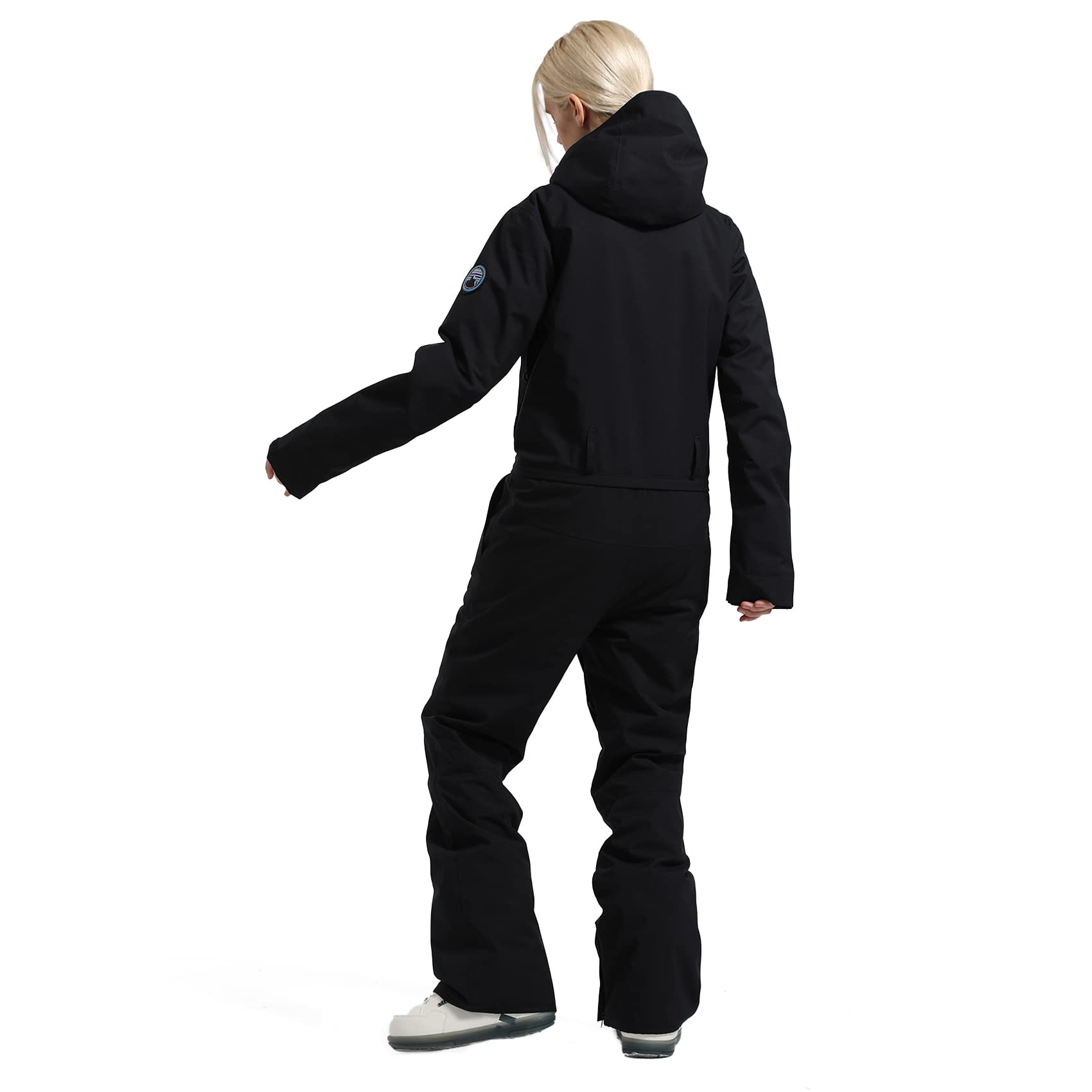 Waterproof Windproof Insulated Women's One-Piece Ski Suit - Winter Snowsuit for Skiing, Snowboarding & Outdoor Snow Sports