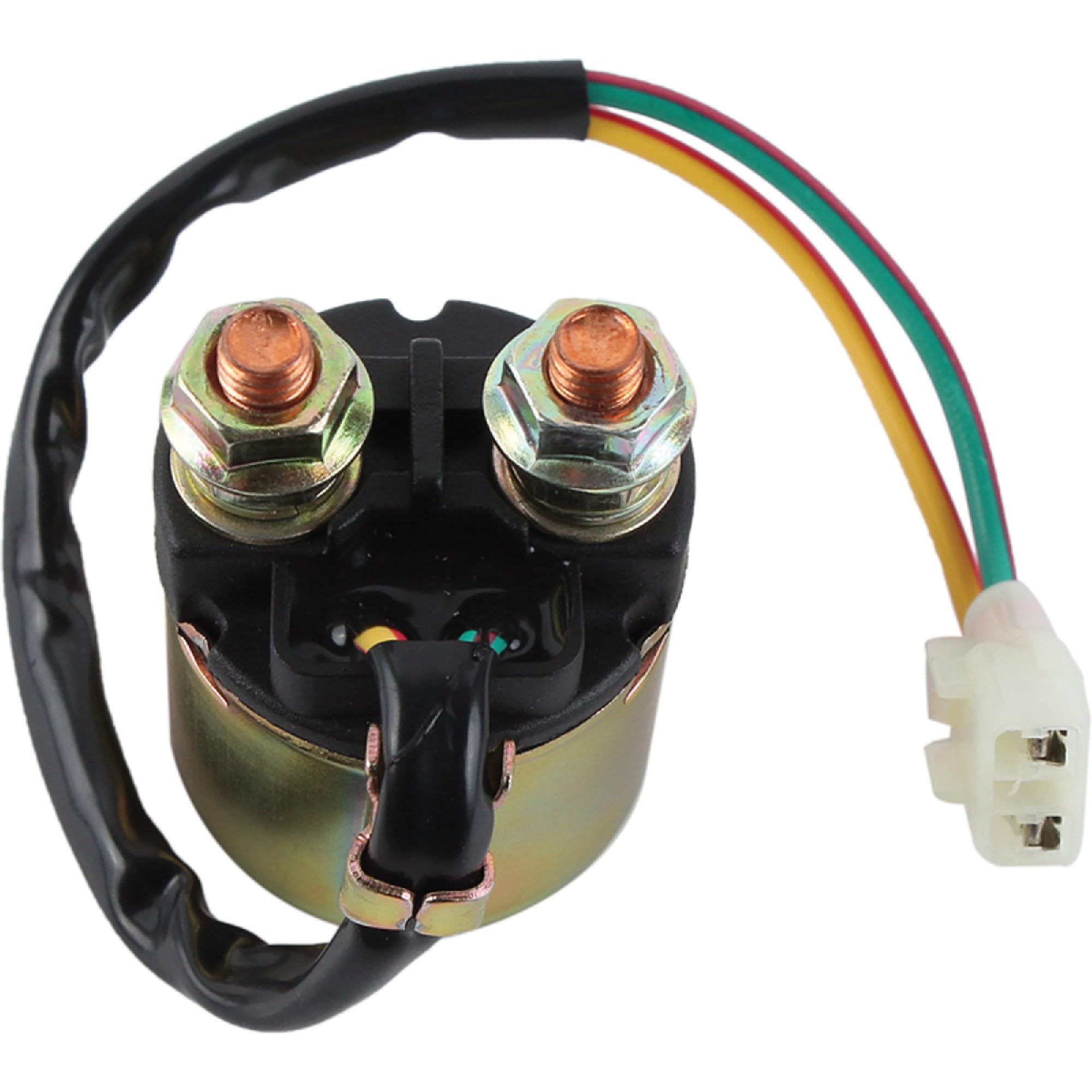 Total Power Parts 240-58011 Solenoid Relay Compatible with Honda 350 400 500 Rancher Fourtrax Foreman - Replacement for SND6073 - Perfect for ATV Electrical System Repair & Maintenance