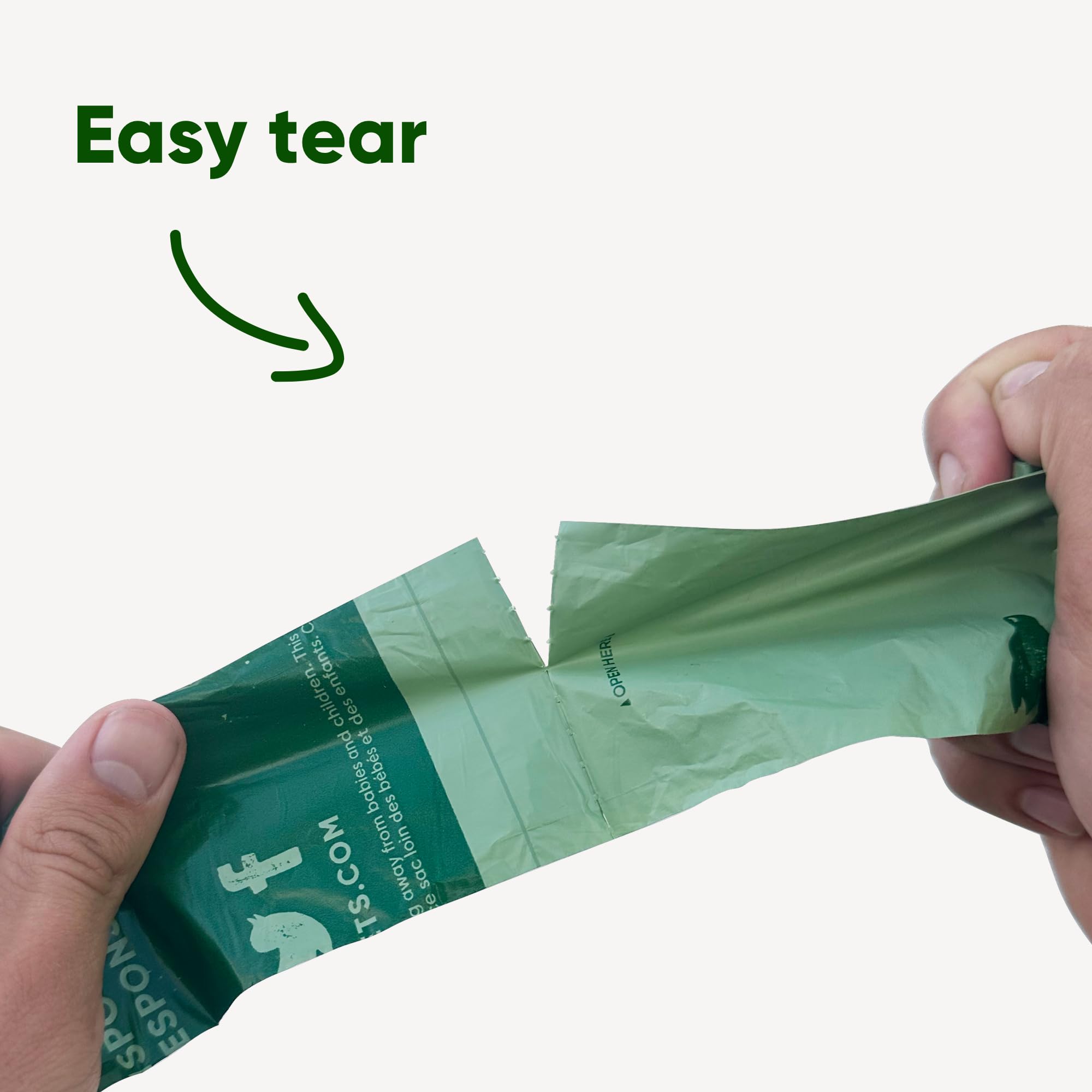 Beco Strong & Large Dog Poop Bags - 540 Count (36 Rolls of 15) | Unscented, Eco-Friendly, Dispenser Compatible Waste Bags for Dogs | Perfect for Park Walks, Backyard Cleanup & Travel