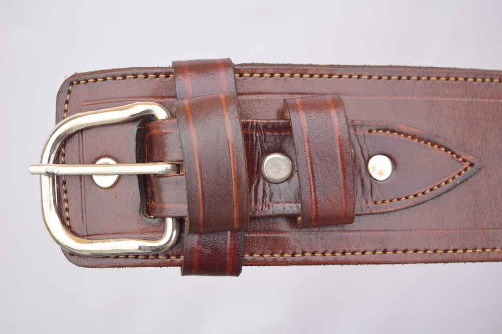 LEATHERTOWN USA® Cowboy Western Style Gun Holster & Belt Rig - .44/.45 Cal Single Drop Holster for Standard Short Barrel Revolvers | Perfect for Western Reenactments, Shooting Ranges & Cowboy Action Shooting