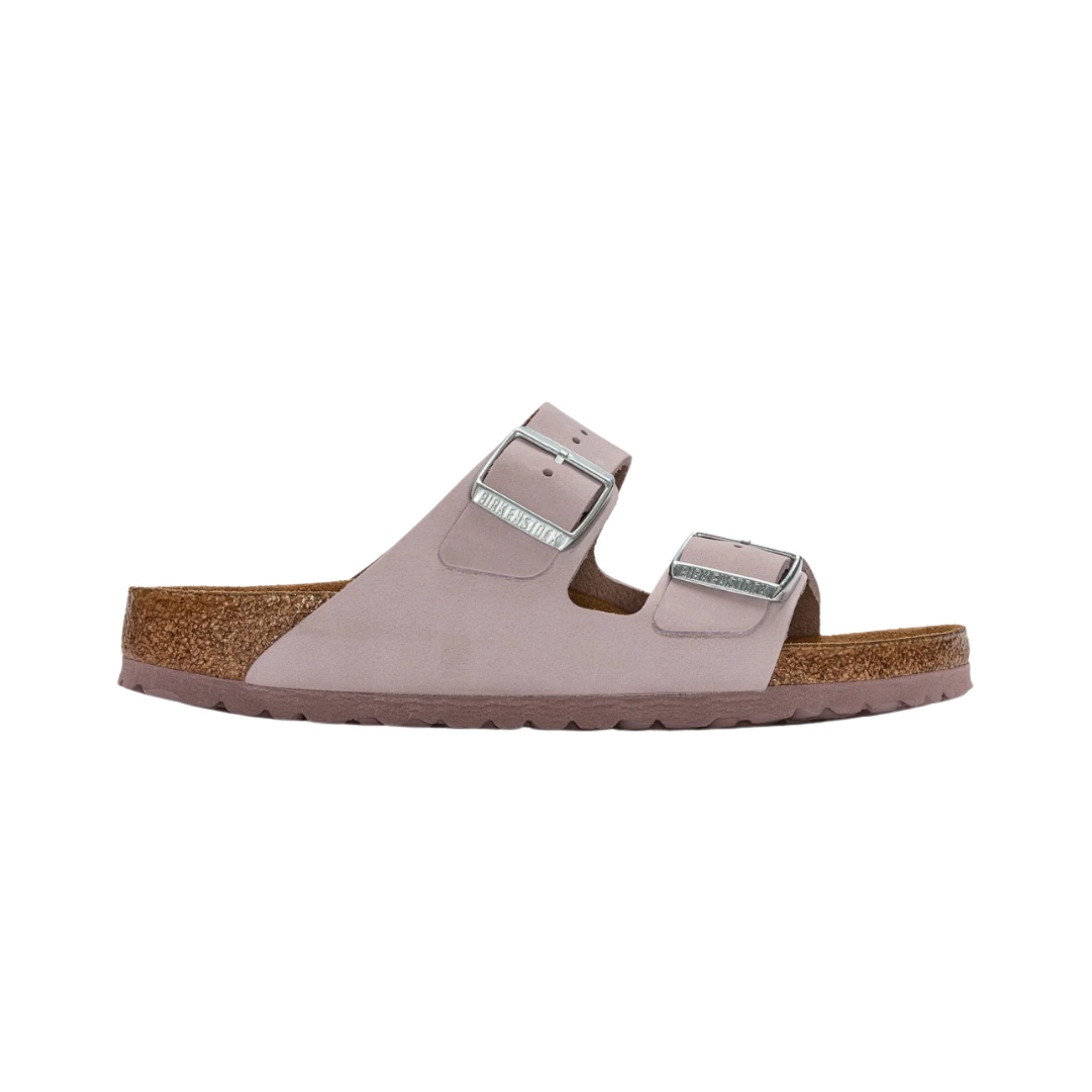 Arizona Soft Footbed Sandals for Women - Comfortable Nubuck Leather in Yomo Lilac | Perfect for Summer, Beach, and Casual Outfits