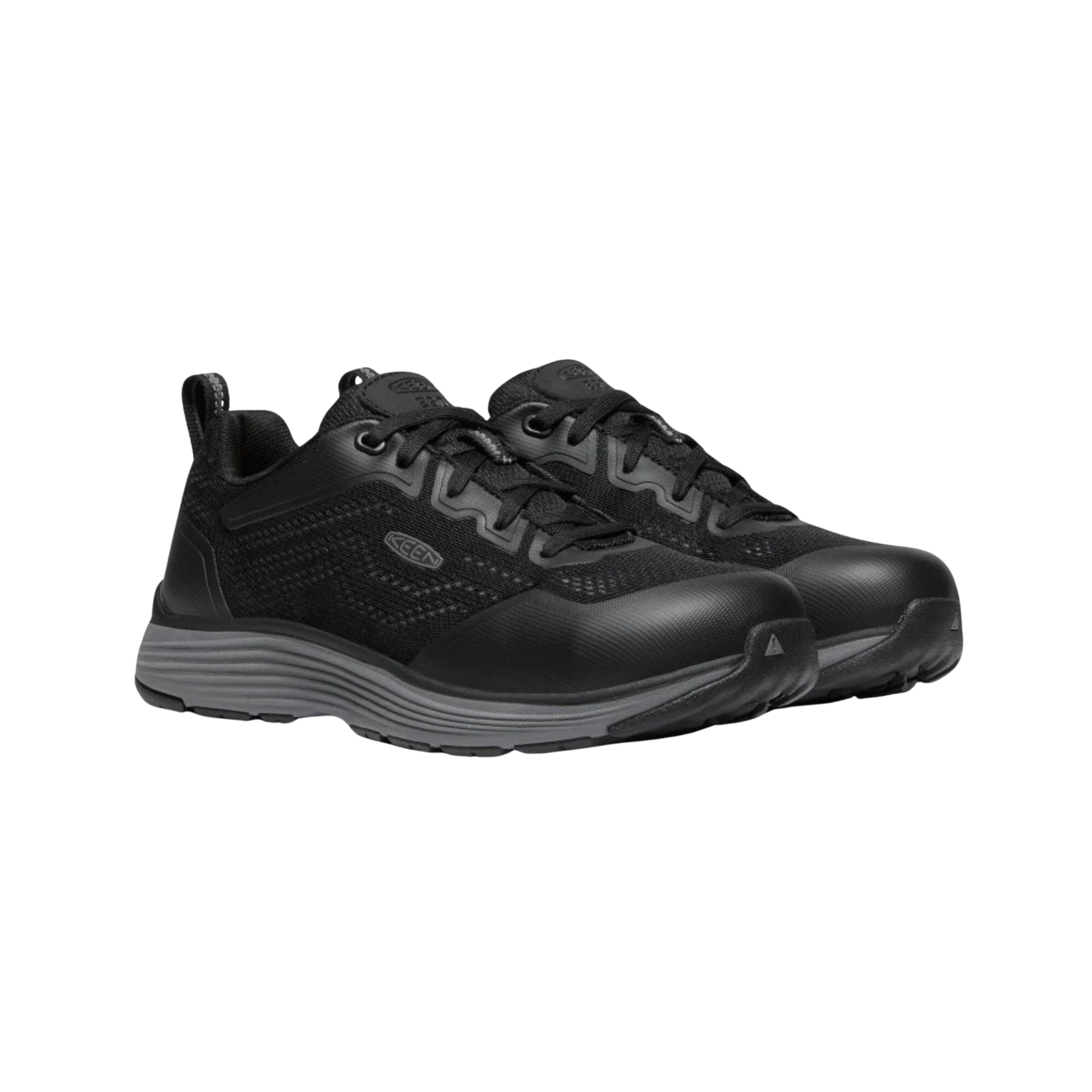 Sparta II ESD Women's Safety Shoes with Aluminum Toe - Steel Grey/Black (Regular Width) - Slip Resistant Work Shoes for Electricians, Warehouse & Industrial Workers