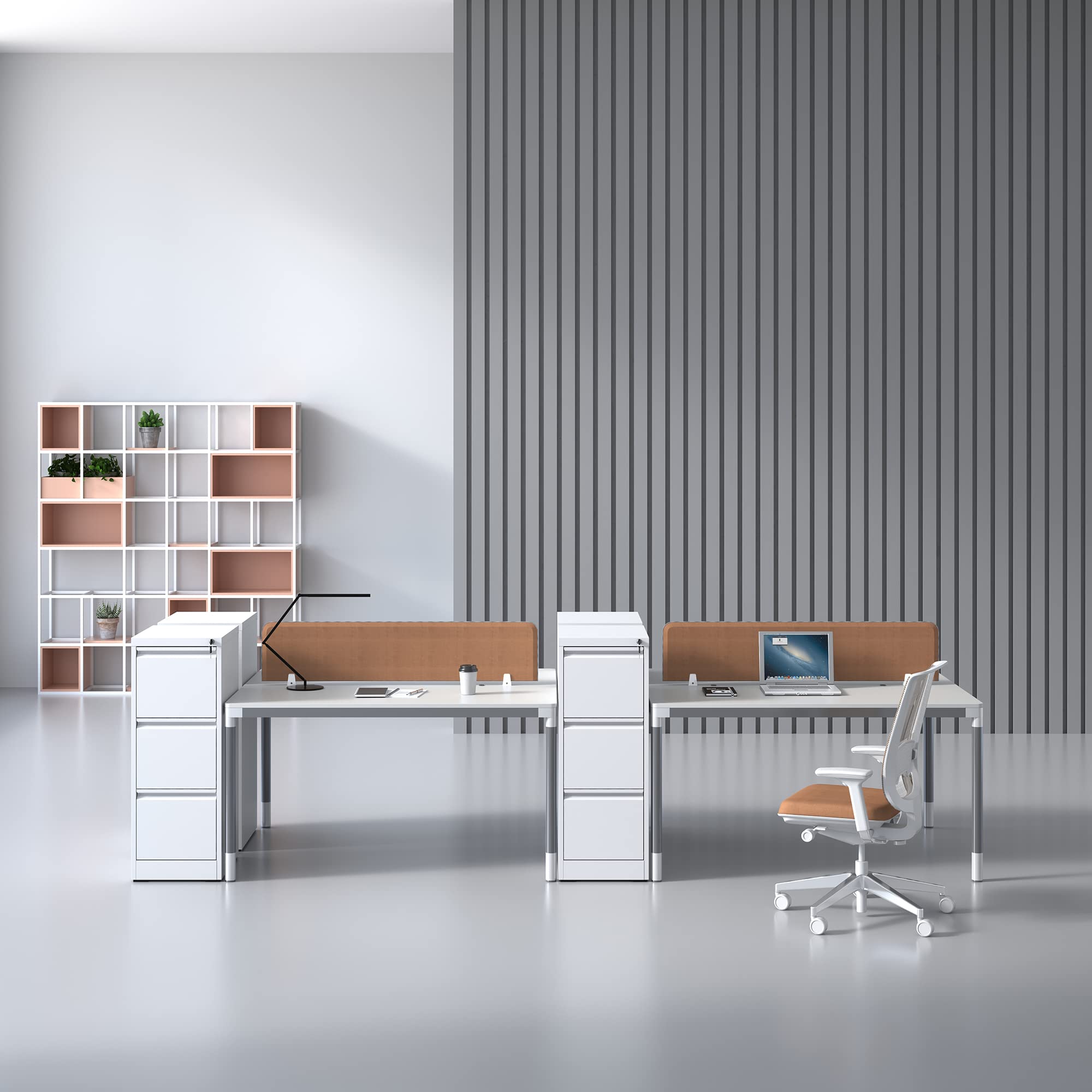 3-Drawer Vertical File Cabinet with Lock - White Hanging File Organizer for A4, Legal & Letter Size Documents - Perfect for Home Office & Workspace Storage