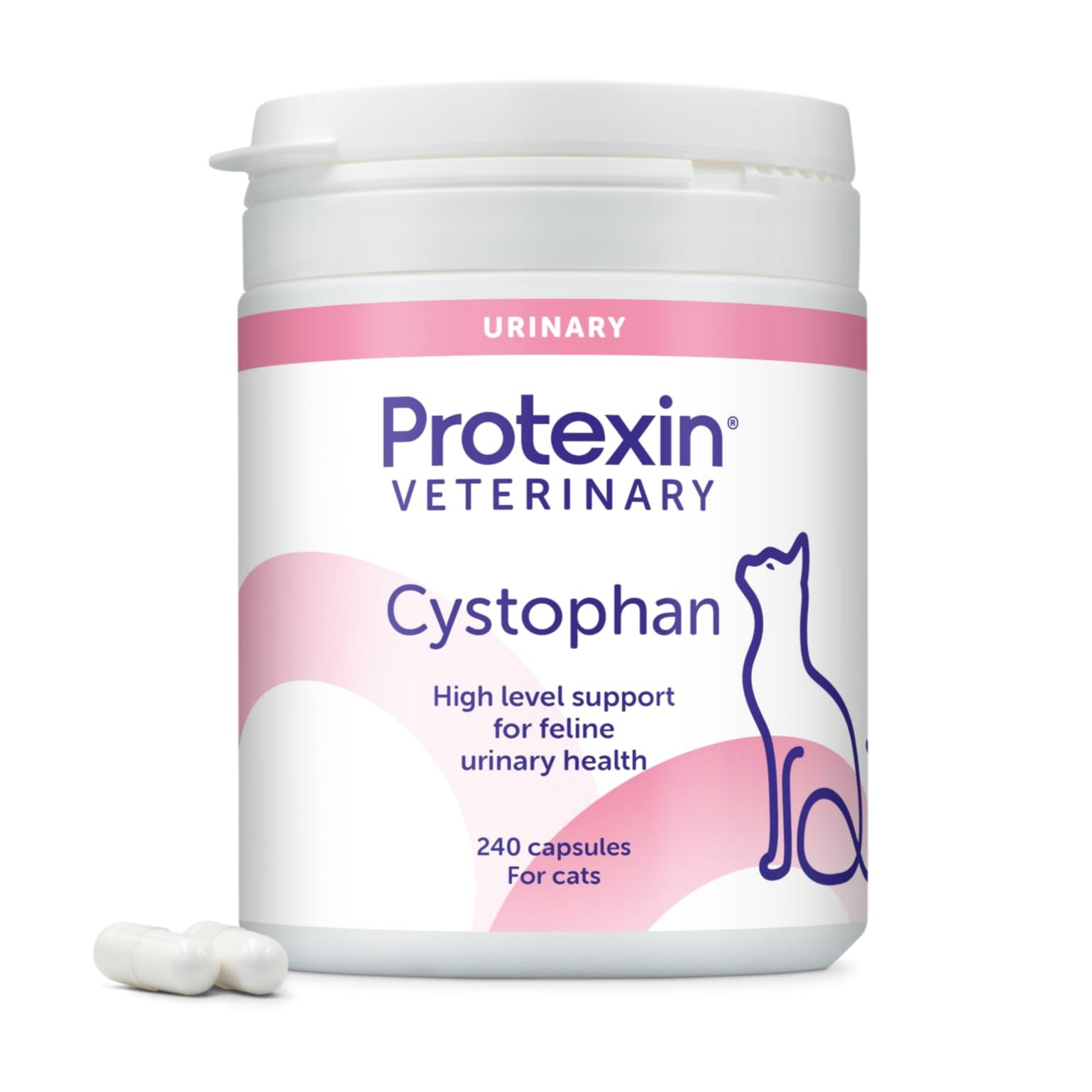 Protexin Cystophan for Dogs & Cats - Urinary Tract Support Supplement for Bladder Health - Helps Maintain Normal Urine pH Levels - Ideal for Pets with Cystitis or Urinary Issues