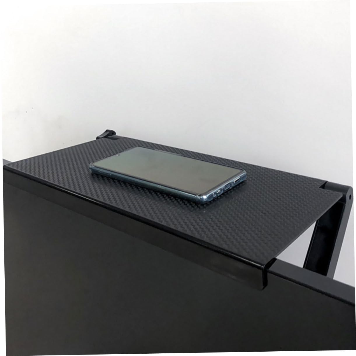 LALADEFIEE 3-Pack ABS Plastic Shelf for Computer Screen, LCD TV, Laptop Stand, Tabletop Organizer - Perfect for Home Office, Living Room, and Bedroom