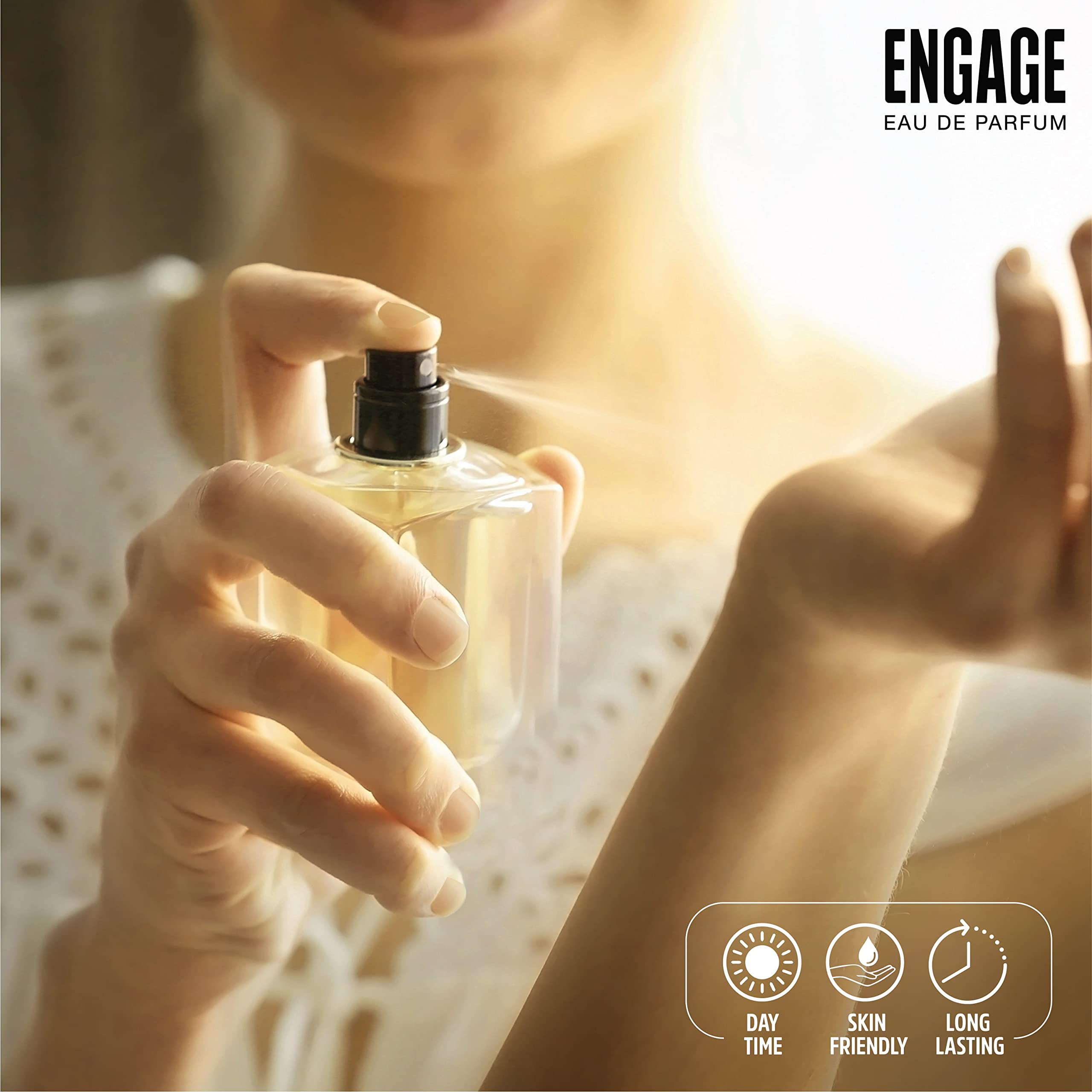 Engage Verona Perfume for Women - Long Lasting Citrus & Fruity Fragrance | 100ml Eau de Parfum | Perfect for Daily Wear, Office & Date Nights | Free Travel Tester Included | Luxury Gift for Her