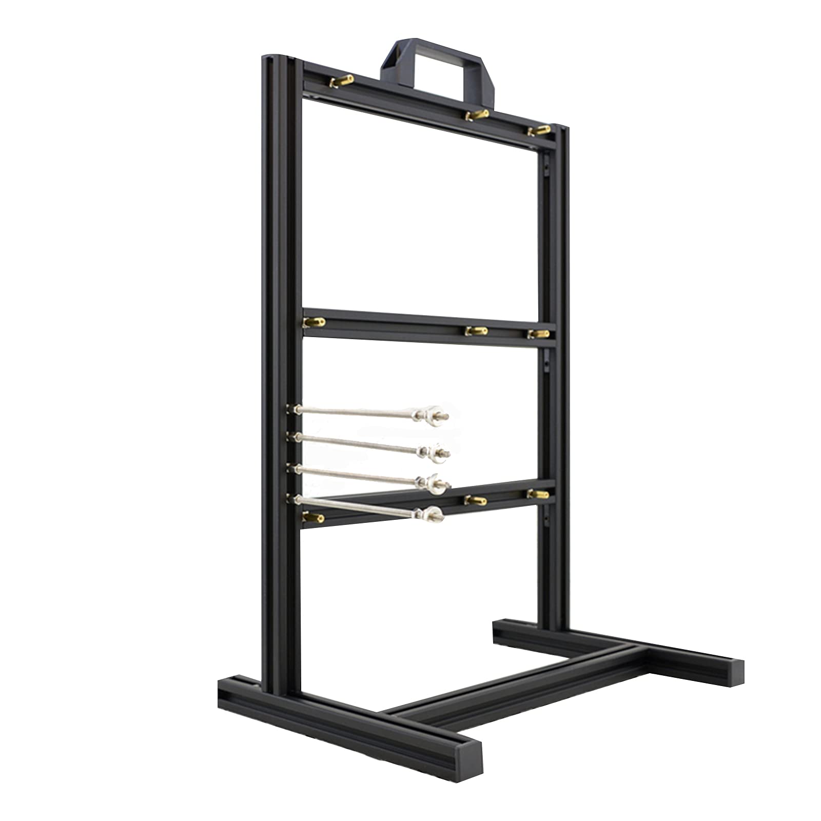 DIY Open Air Computer Case - All-Aluminum ATX/MATX Gaming PC Case for Water Cooling | Perfect for Custom Builds, Esports & Streaming Setups