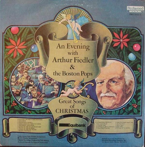 Arthur Fiedler & Boston Pops Orchestra Vinyl LP - Evening Concert Album (Mono, Gatefold) | Classical Music Collectors Edition for Home Listening & Gift Giving