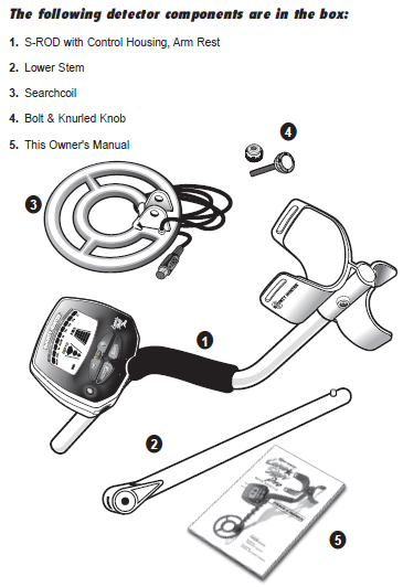 Bounty Hunter Lone Star Pro Metal Detector with 8
