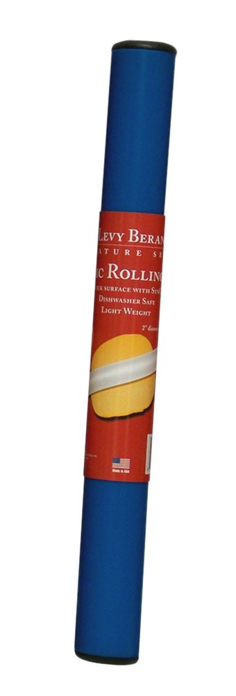 Rose Levy Beranbaum Signature Series Non-Stick Rolling Pin - Blue | Premium Baking Tool for Perfect Pie Crusts, Cookies & Pastry Dough | Ideal for Home Bakers & Professional Chefs