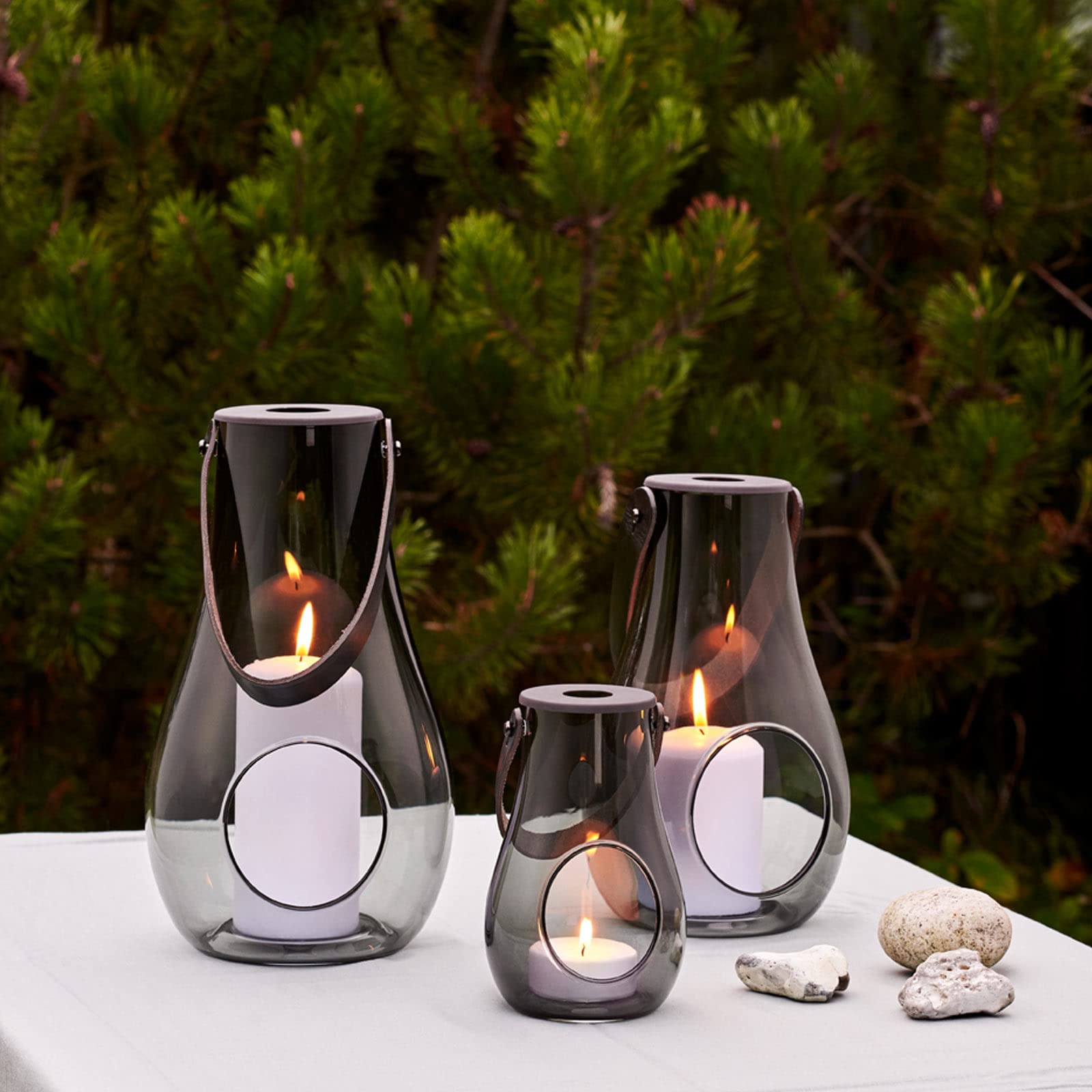 Elegant 13.2x13x17.6 Inch Fumo Candle Holder for Home Decor, Wedding Centerpieces & Romantic Dinner Ambiance