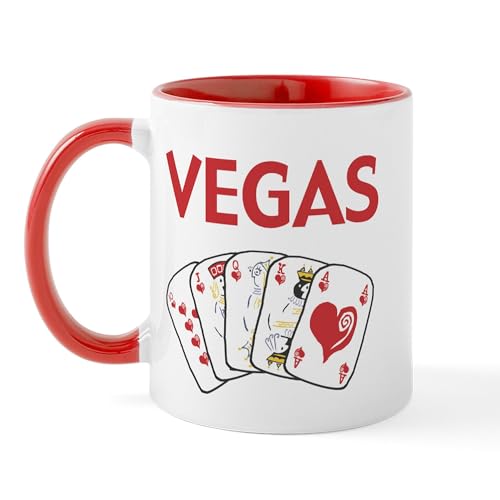 White/Red Inside - Vegas Mug