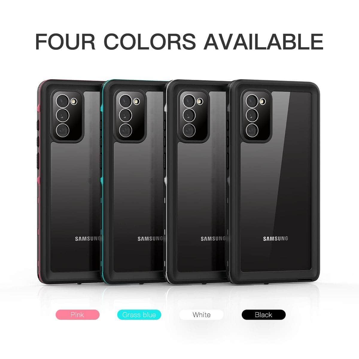 IP68 Waterproof Case for Samsung Galaxy Note 360 - Shockproof Full Body Protection with Clear Back Cover | Perfect for Outdoor Activities, Hiking & Extreme Sports