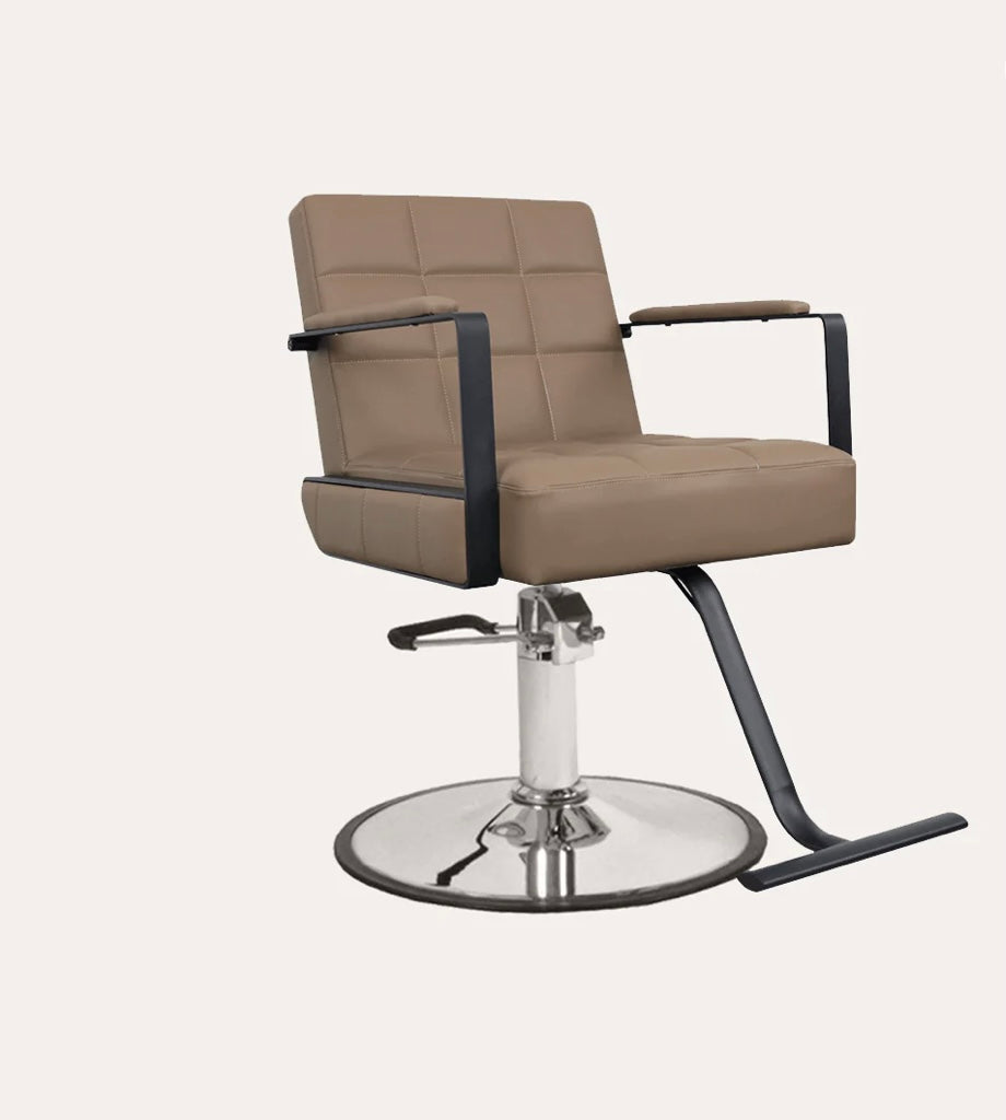 Professional Salon Chair for Hair Styling & Barbering - Heavy Duty Hydraulic Swivel Stylist Chair with Adjustable Height & Footrest - Perfect for Hair Salons, Barbershops & Home Use