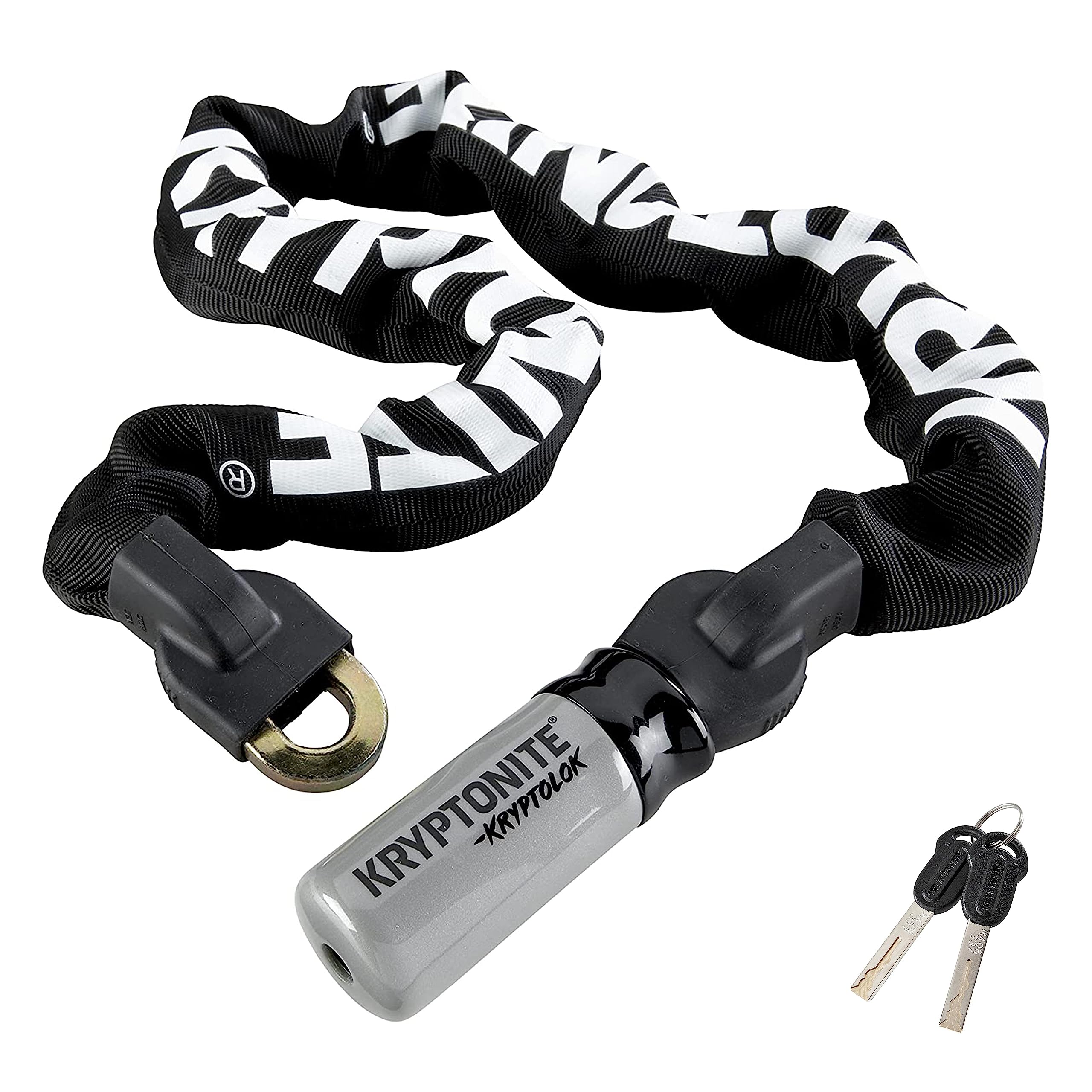Kryptonite Kryptolok 995 Heavy Duty 3-Foot Bike Chain Lock - Sold Secure Gold Rated Anti-Theft Bicycle Lock for Motorcycles, Scooters, Doors, Gates & Fences - Perfect for Urban Commuting, Outdoor Security & Bike Storage