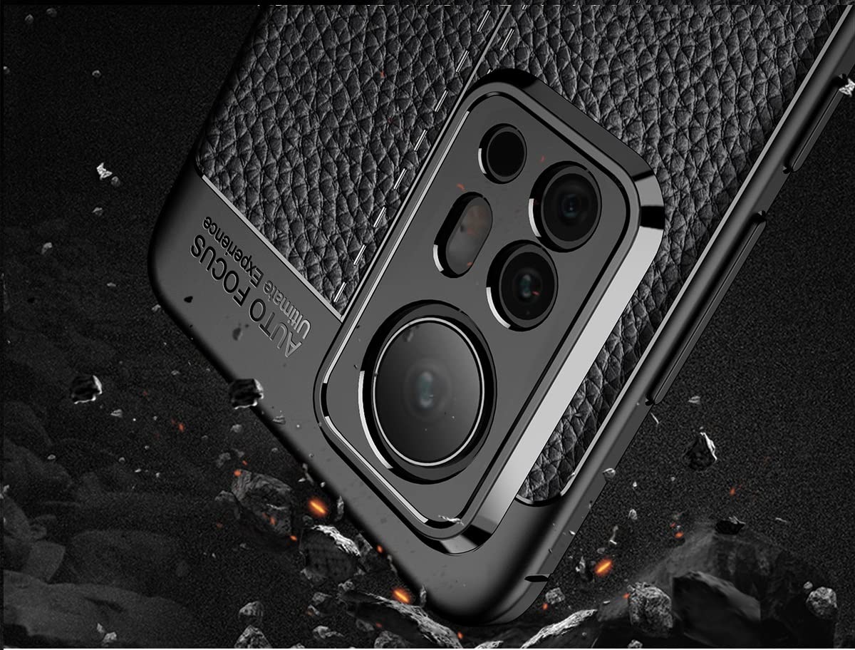 Xiaomi Mi 12 Pro Case (2022) - Premium Carbon Fiber Texture Shockproof & Scratch-Resistant Protective Cover | Leather Blue | Perfect for Daily Use, Travel & Work Protection
