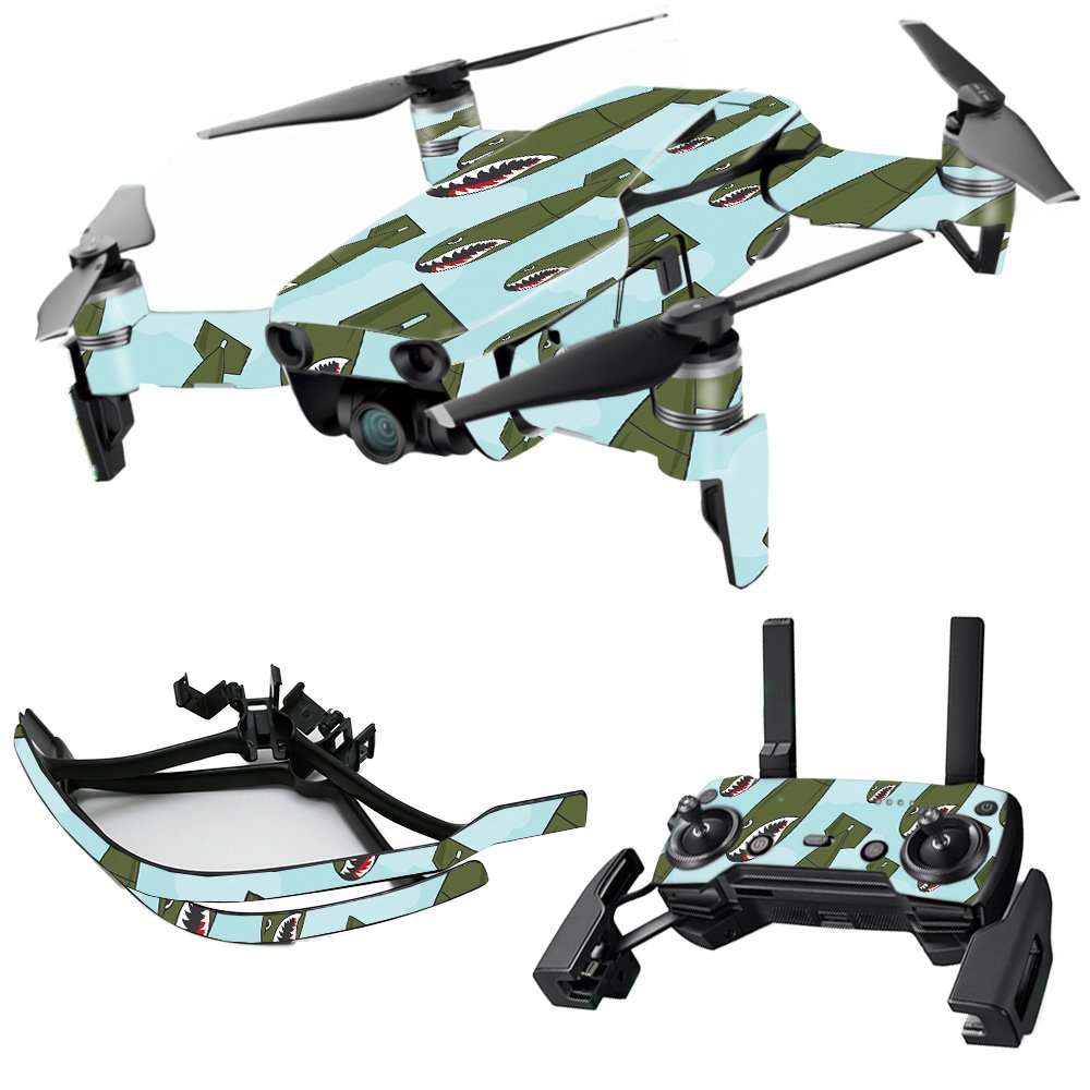 DJI Mavic Skin Wrap - Bombs Away Design | Protective & Durable Vinyl Decal Cover | Easy to Apply & Remove | Made in USA | Perfect for Drone Protection & Customization