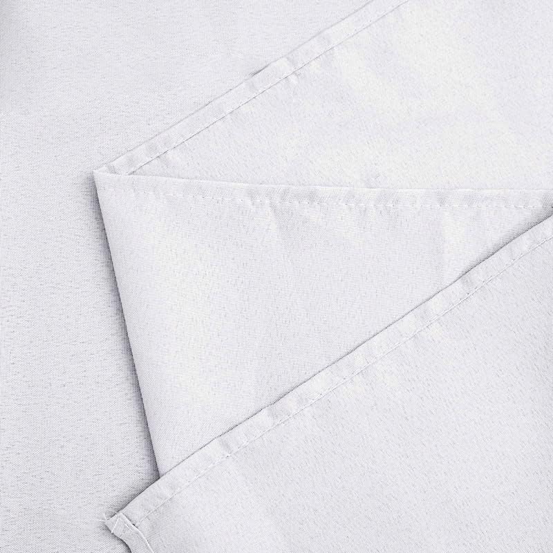 10 Pack 120 Inch Round White Polyester Tablecloths - Premium Fabric Table Cover for Wedding, Banquet, Party, Reception & Dining - Washable & Wrinkle-Resistant for Easy Home & Event Use