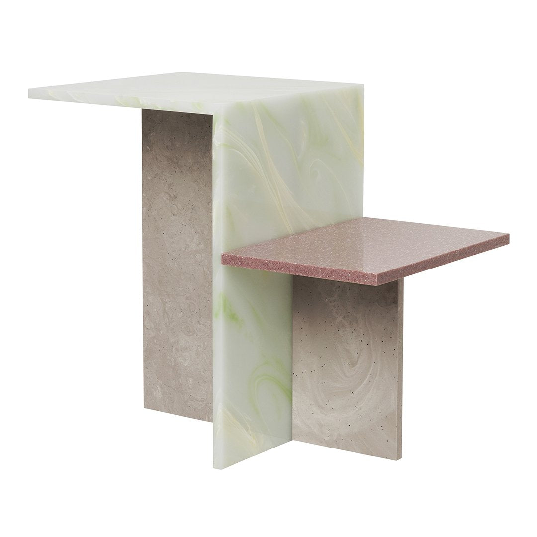 Stylish and Modern Side Table - Perfect for Living Room, Bedroom, or Office - Small Accent Table with Unique Design