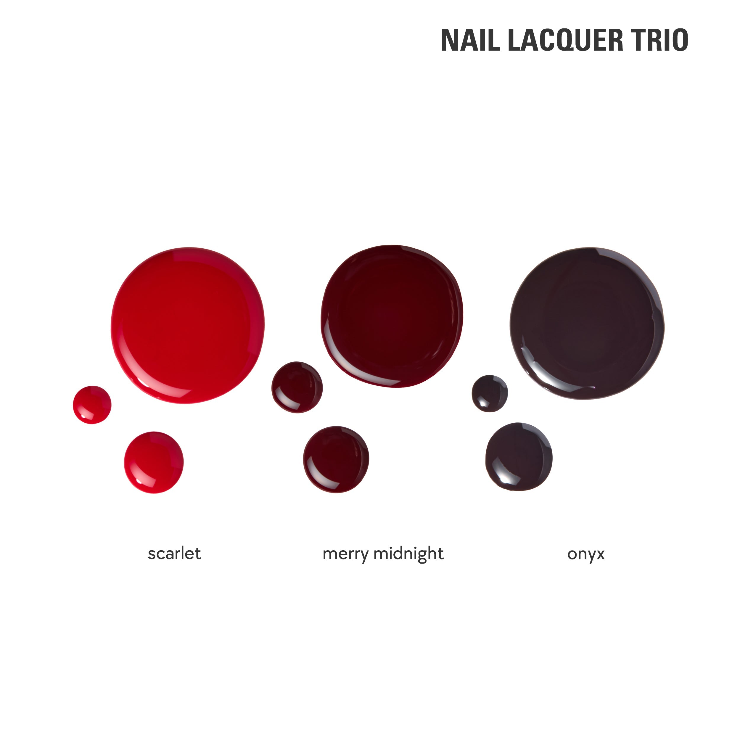 Premium Nail Lacquer Trio Set - Long Lasting, Non-Toxic Nail Polish Kit with Vibrant Colors - Perfect for Manicures, Pedicures, and Salon-Quality Nails at Home