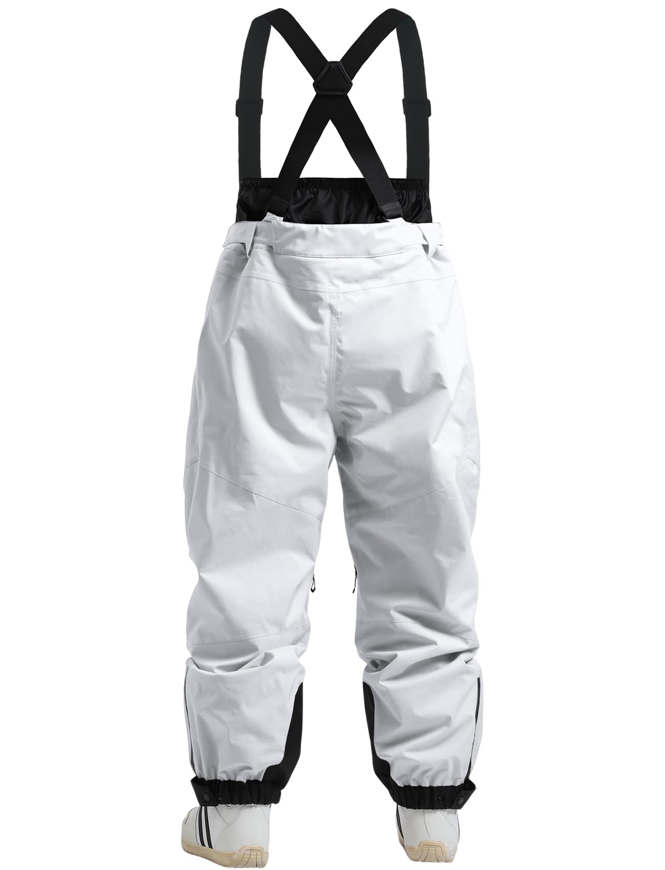 GSOU SNOW Men's & Women's Insulated Waterproof Snow Bibs - Windproof Ski Pants for Snowboarding & Winter Sports | Warm Baggy Overalls for Skiing, Snowboarding & Outdoor Activities