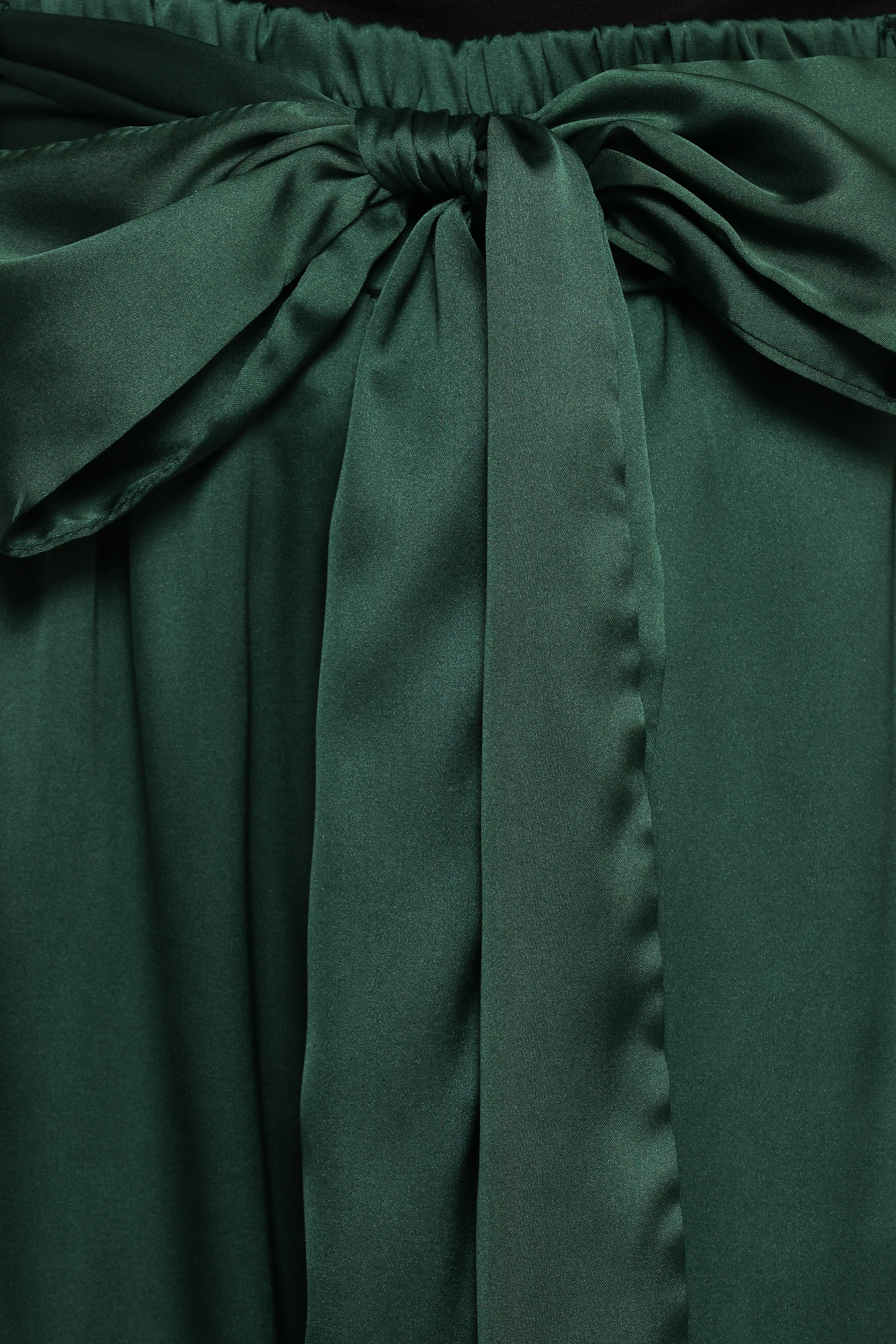 Emerald Green Women's Palazzo Pants - Flowy Wide Leg Lounge Pants for Yoga, Travel & Casual Wear